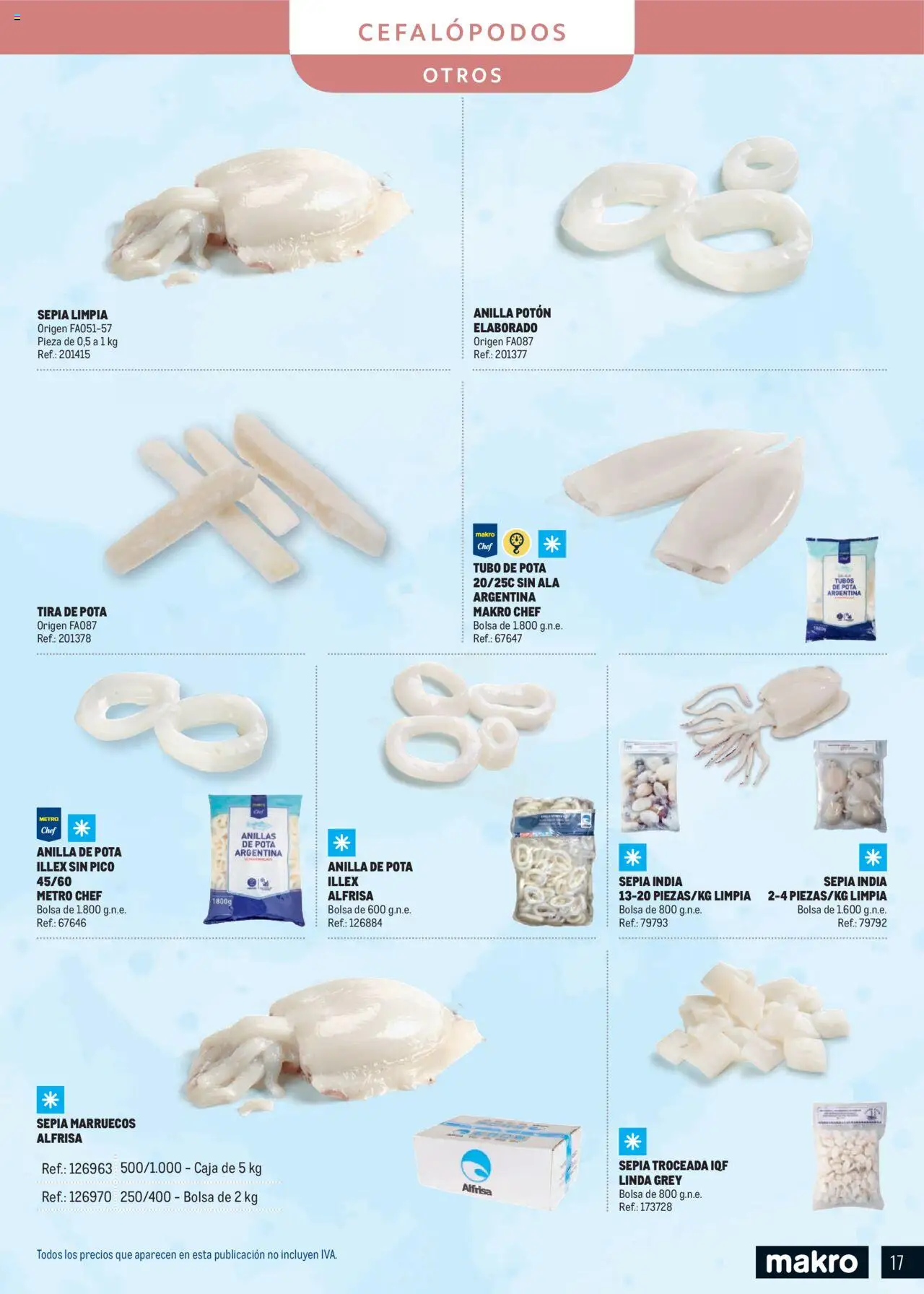 Makro - Especial Pescados Centro │ válido desde el 11.06.2025 | Página: 17 | Productos: Bolsa, Caja