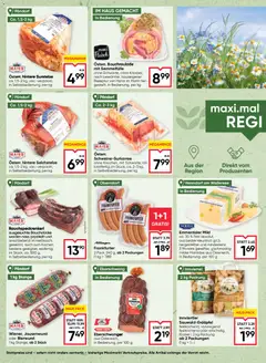 Maximarkt Flugblatt ab 19.03.2026 gültig | Seite: 4 | Produkte: Wurst, Bier
