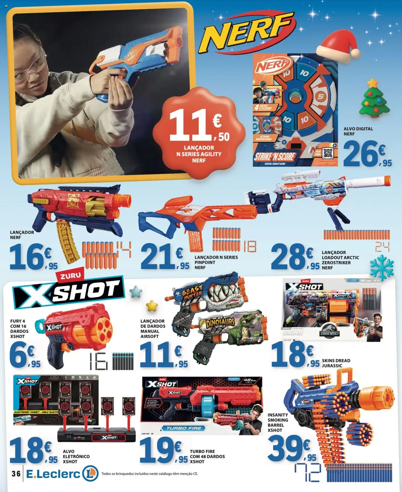 E.Leclerc Brinquedos de Natal │ válido de 11.11.2025 | Página: 36