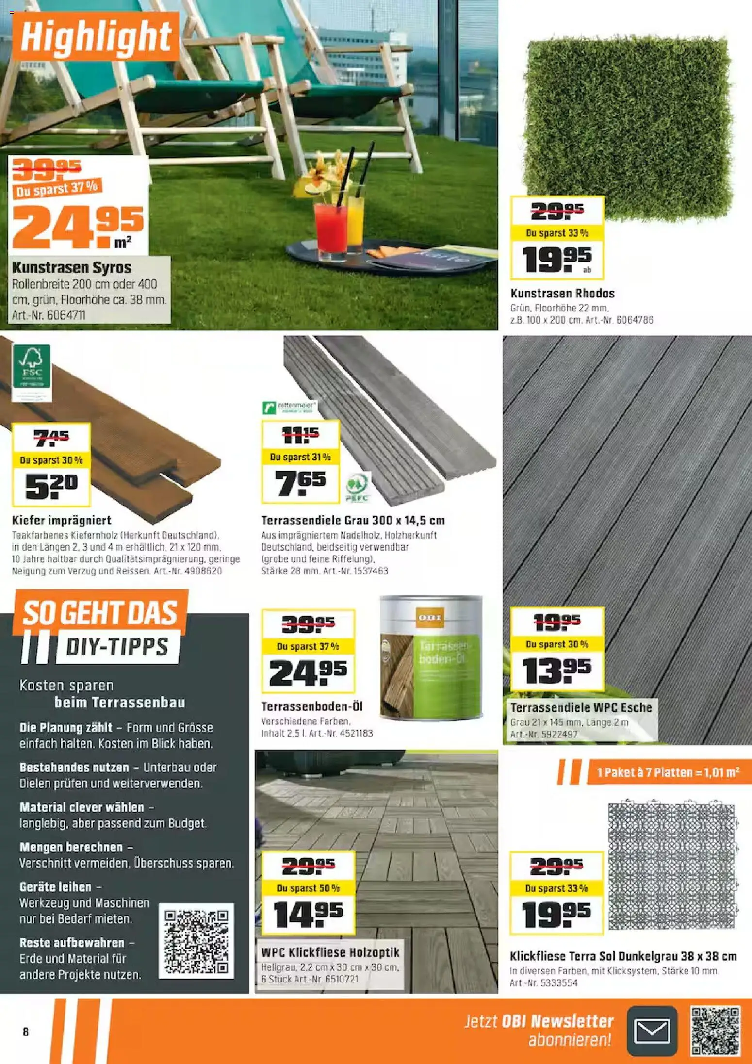 OBI aktionen – gültig ab 18.03.2026 | Seite: 8