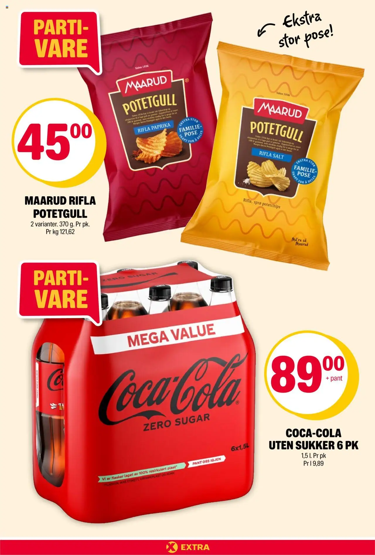 {H1} | Side: 10 | Produkter: Paprika, Potetgull, Sukker, Суміш дитяча