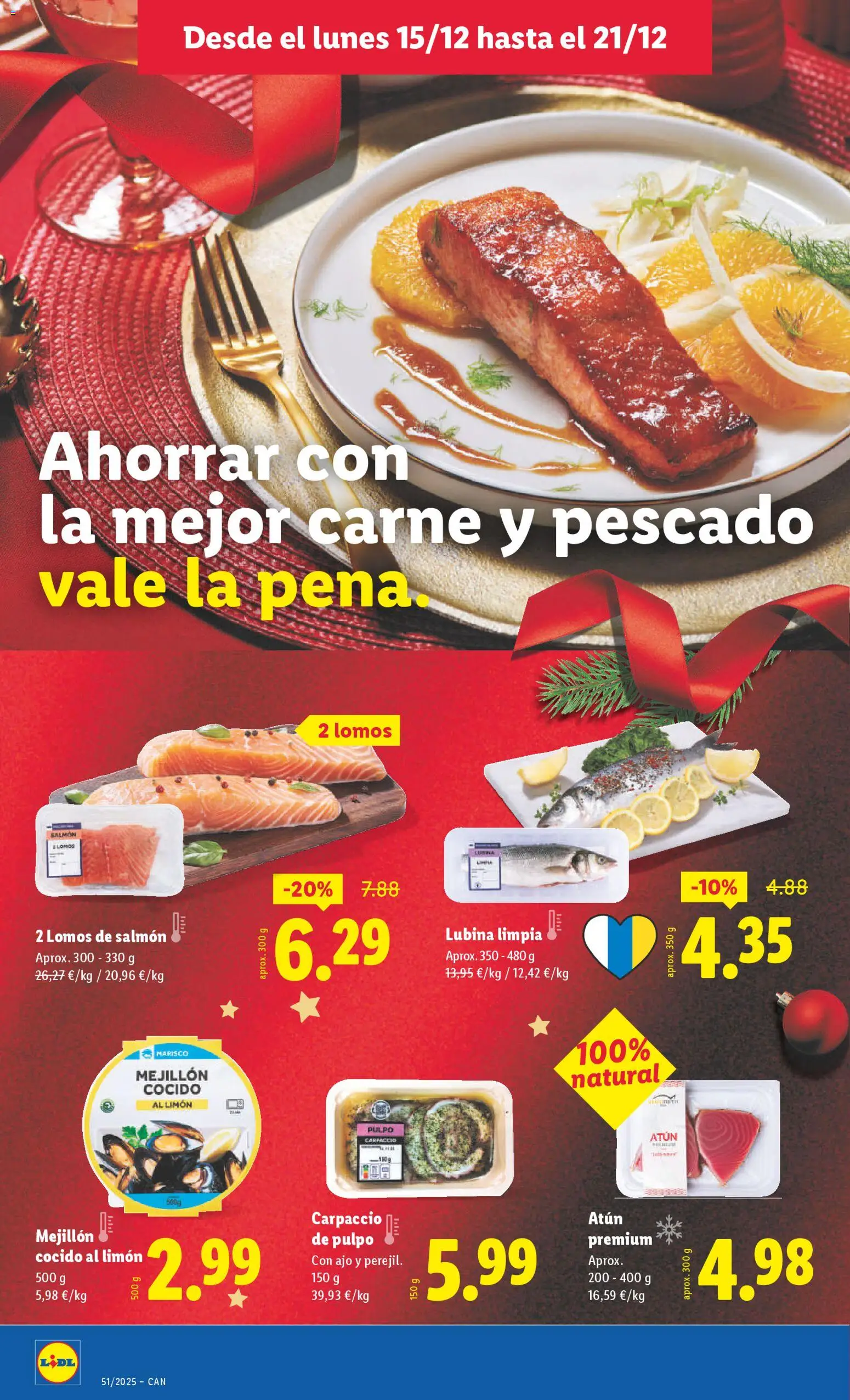 Lidl -Canarias │ válido desde el 15.12.2025 | Página: 8 | Productos: Μπιμπερό, Pescado