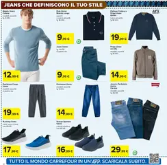 Anteprima del volantino Volantino Carrefour	 valido a partire dal 17.02.2026 | Pagina: 30 | Prodotti: Felpa, Jeans, Polo