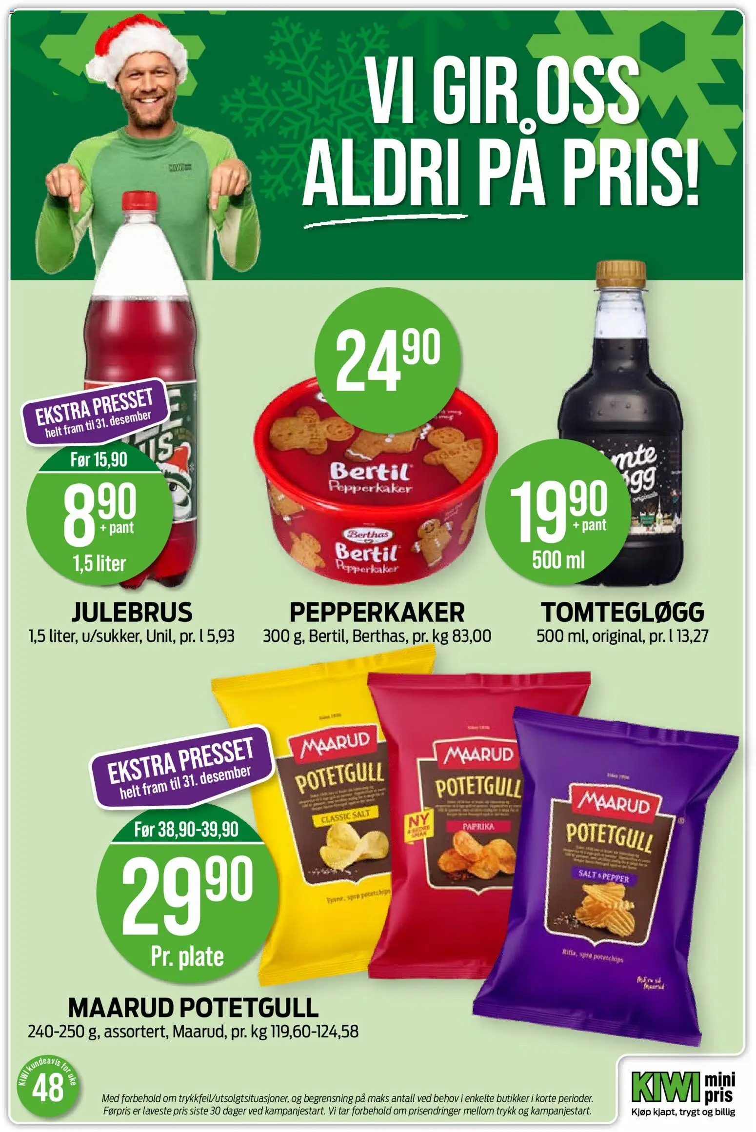 {H1} | Side: 12 | Produkter: Kiwi, Paprika, Plate, Potetgull