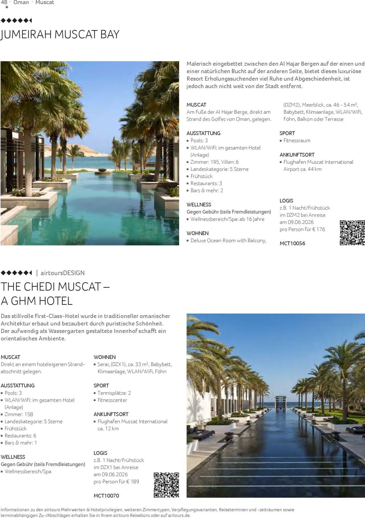 TUI airtours Katalog  Erstklassige Fernreisen 2025/26 – gültig ab 01.11.2025 | Seite: 48 | Produkte: Föhn