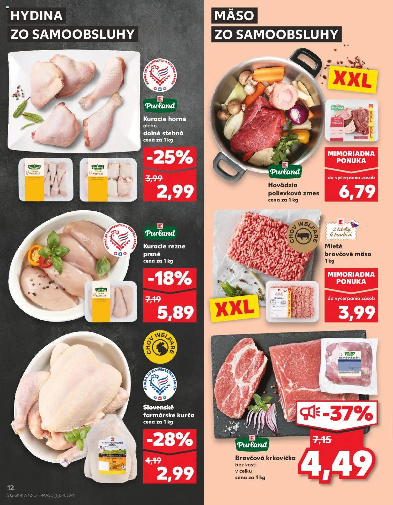 Nové Kaufland akcie – leták je platný od 16.10.2025 | Strana: 12