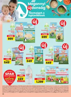 Spar Extra ajánlat - amely érvényes a következő dátumtól: 24.10.2025 | Oldal: 7