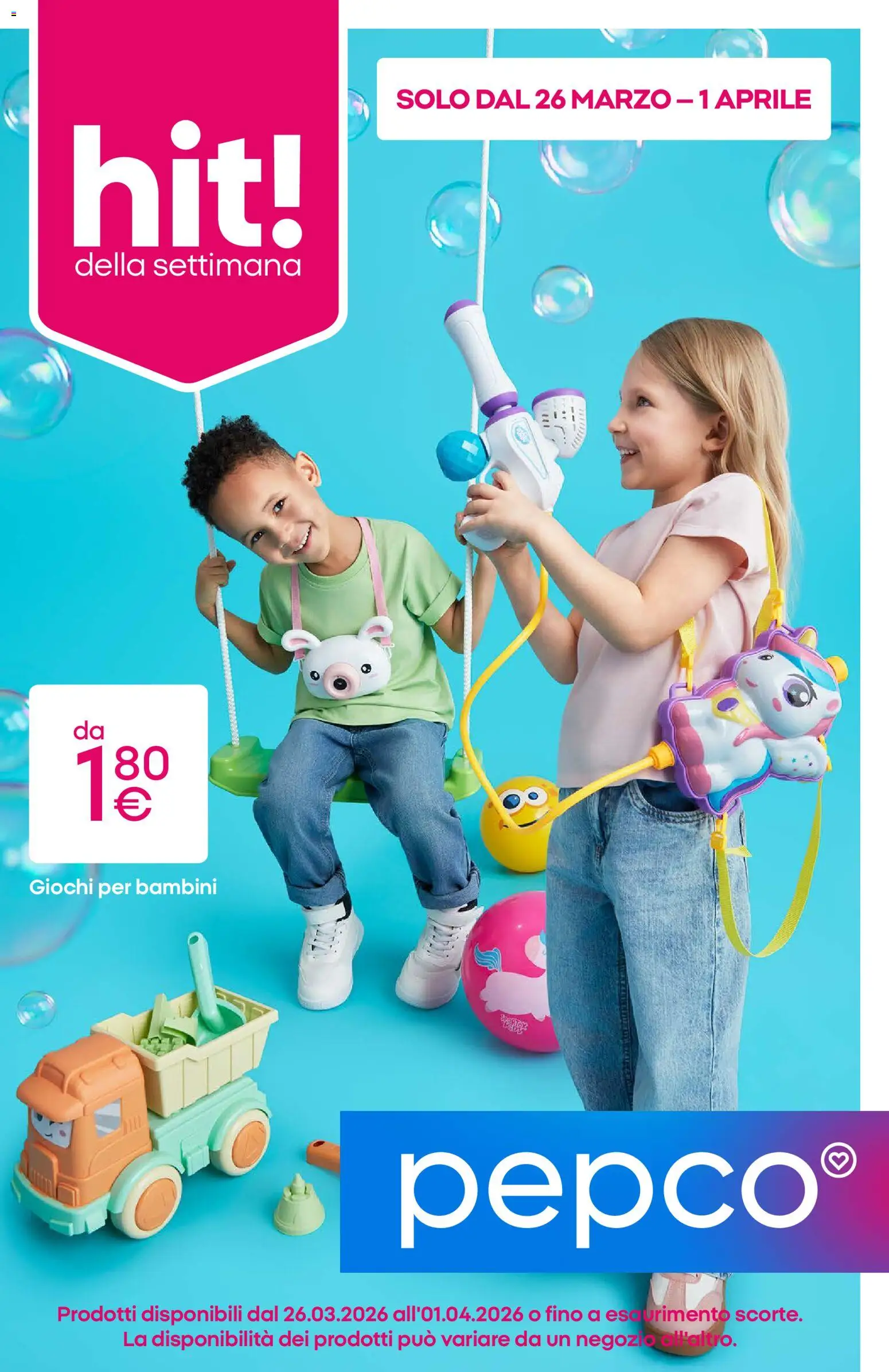 Volantino Pepco del 26.03.2026 | Pagina: 1