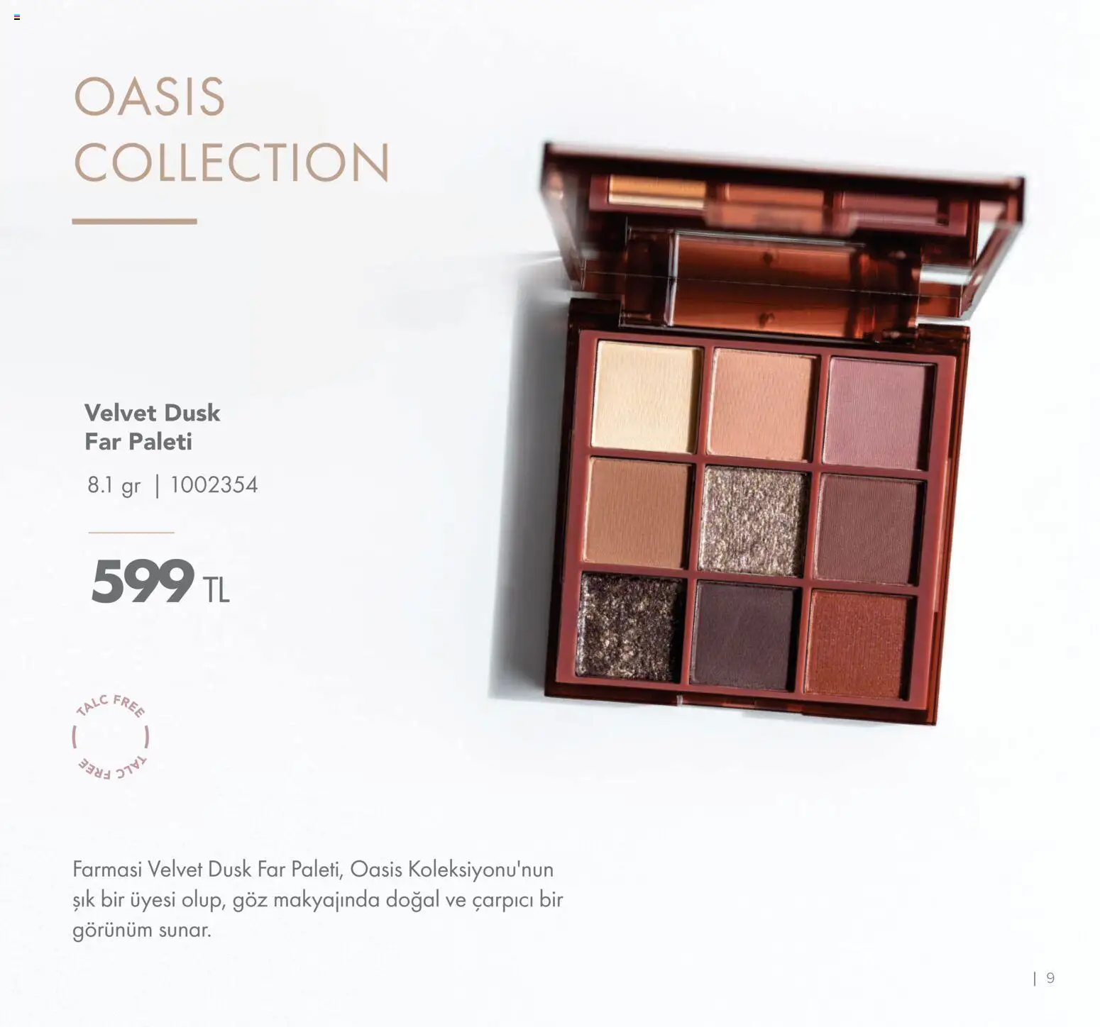 Farmasi Katalog - 01.01.2026 tarihinden itibaren geçerlidir | Sayfa: 9