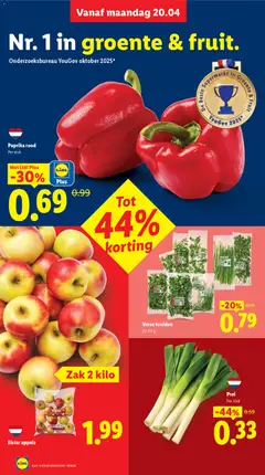 Verse kruiden, 20-40 g - Voorbeeld van een folder van Lidl, geldig van 20.04.2026 | Pagina: 6
