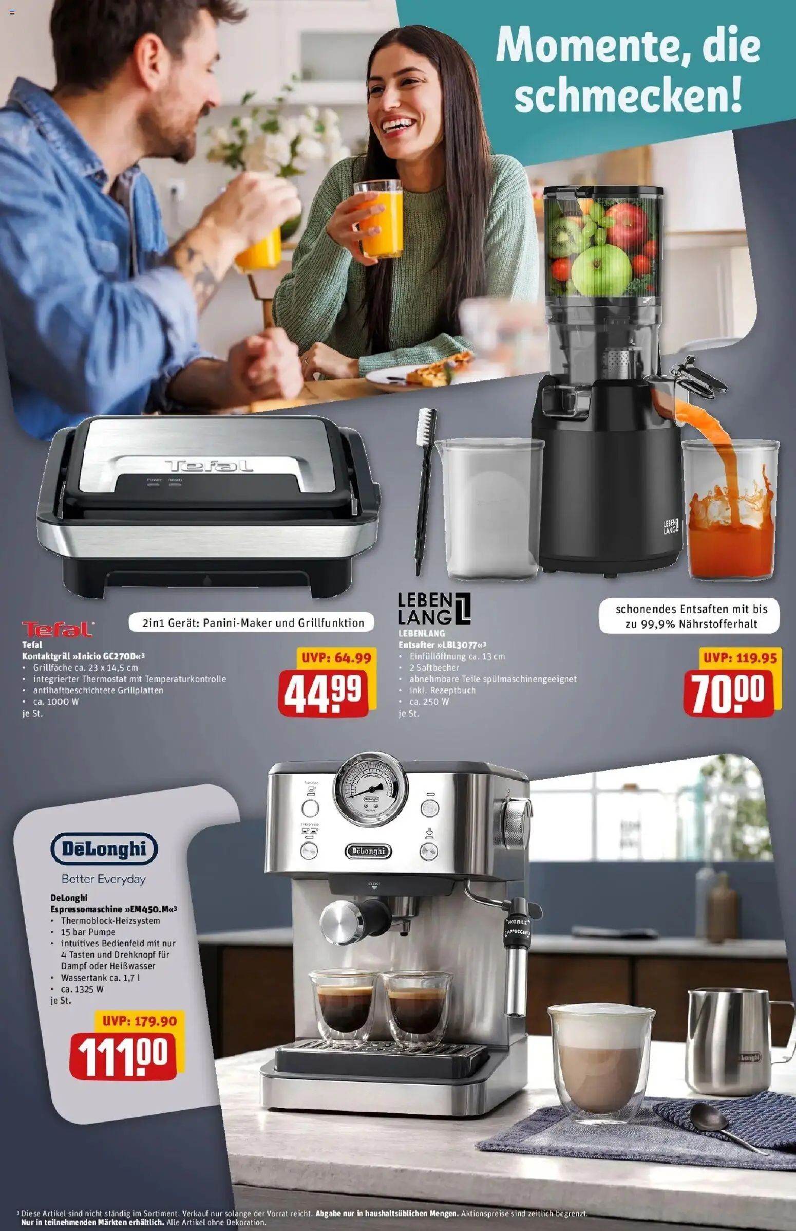 Rewe Prospekt Heppenheim	 – gültig ab 30.03.2026 | Seite: 36 | Produkte: Grill, Entsafter