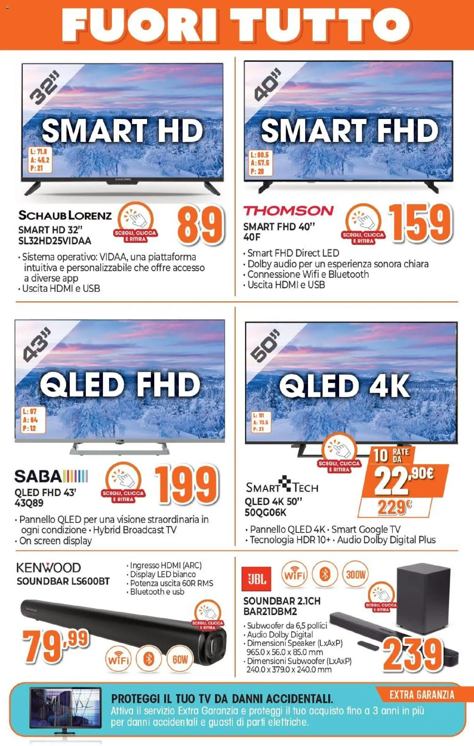 Volantino Expert del 15.01.2026 | Pagina: 8 | Prodotti: Soundbar, TV, Audio, USB