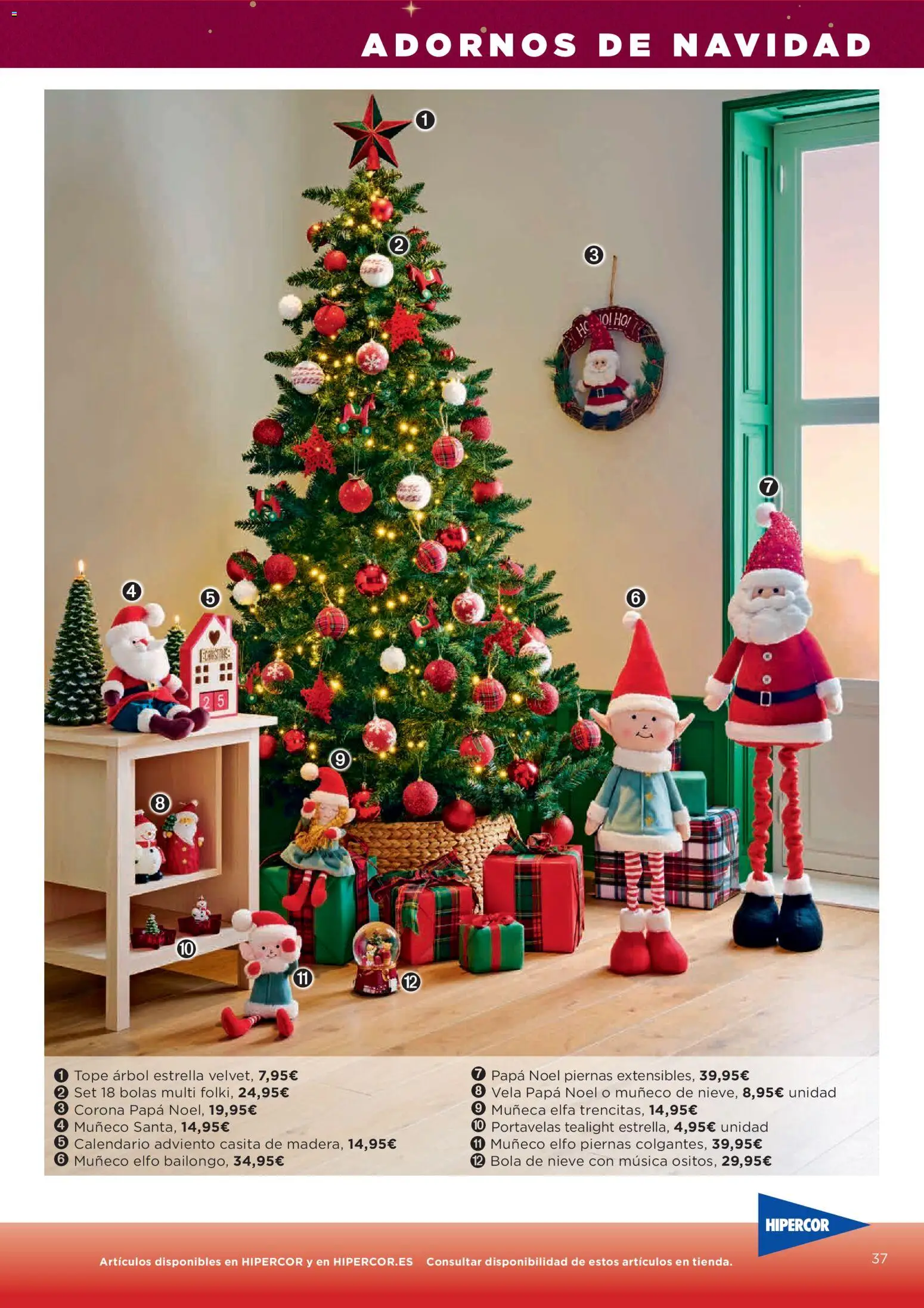 Hipercor catálogo │ válido desde el 20.11.2025 | Página: 50 | Productos: Muñeca, Vela