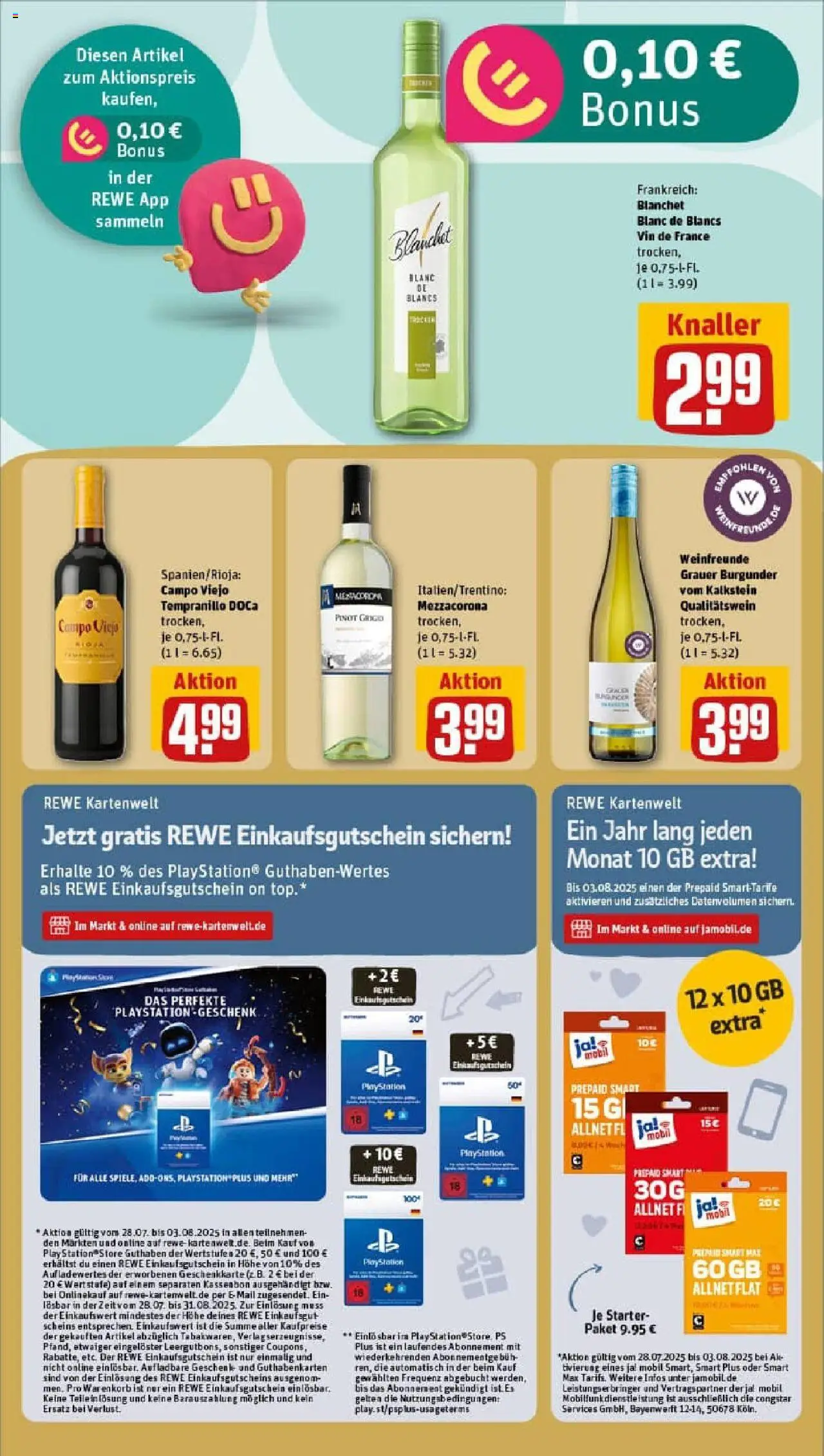 Rewe prospekt Ascheberg	 - gültig ab dem 27.07.2025 | Seite: 23 | Produkte: Top, Playstation