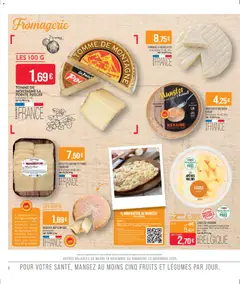 Match Supermarché - Prévisualisation de Match Supermarché catalogue valide à partir de 18.11.2025 | Page: 6 | Produits: Tartiflette, Raclette, Oignon, Gouda