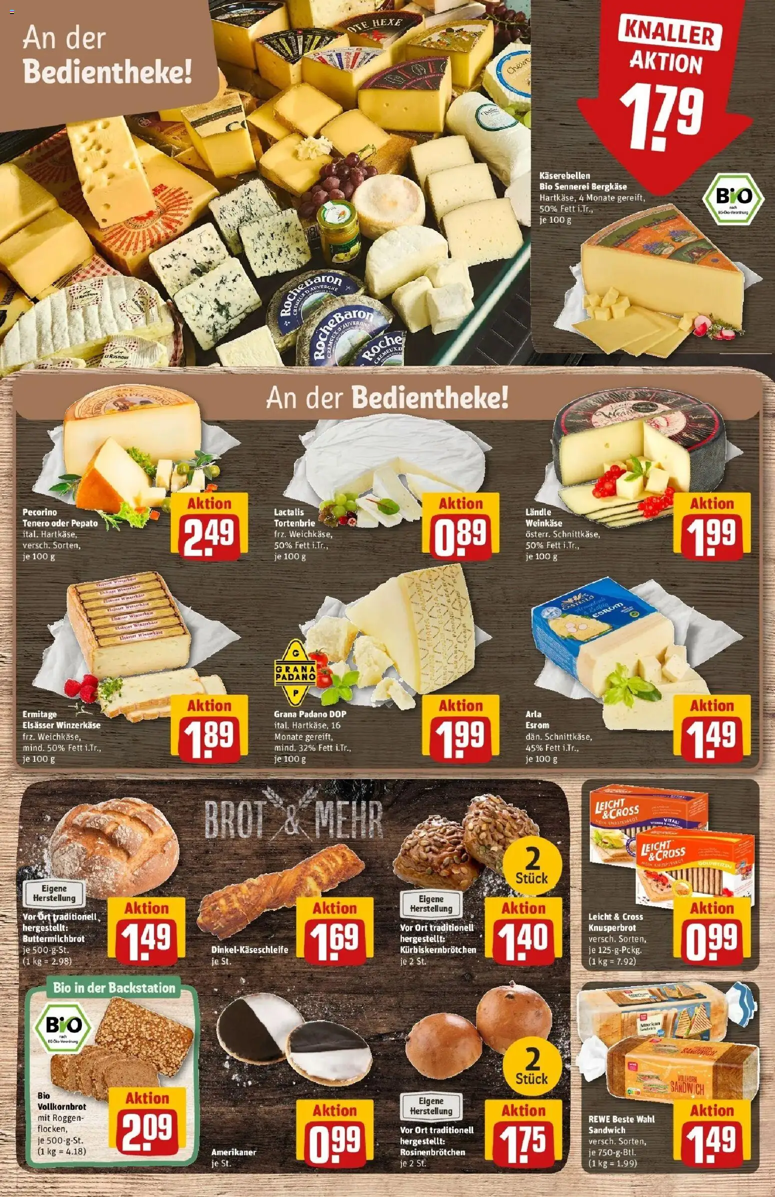 Rewe Prospekt Rodgau/Dudenhofen	 – gültig ab 15.03.2026 | Seite: 13 | Produkte: Vollkornbrot, Brot