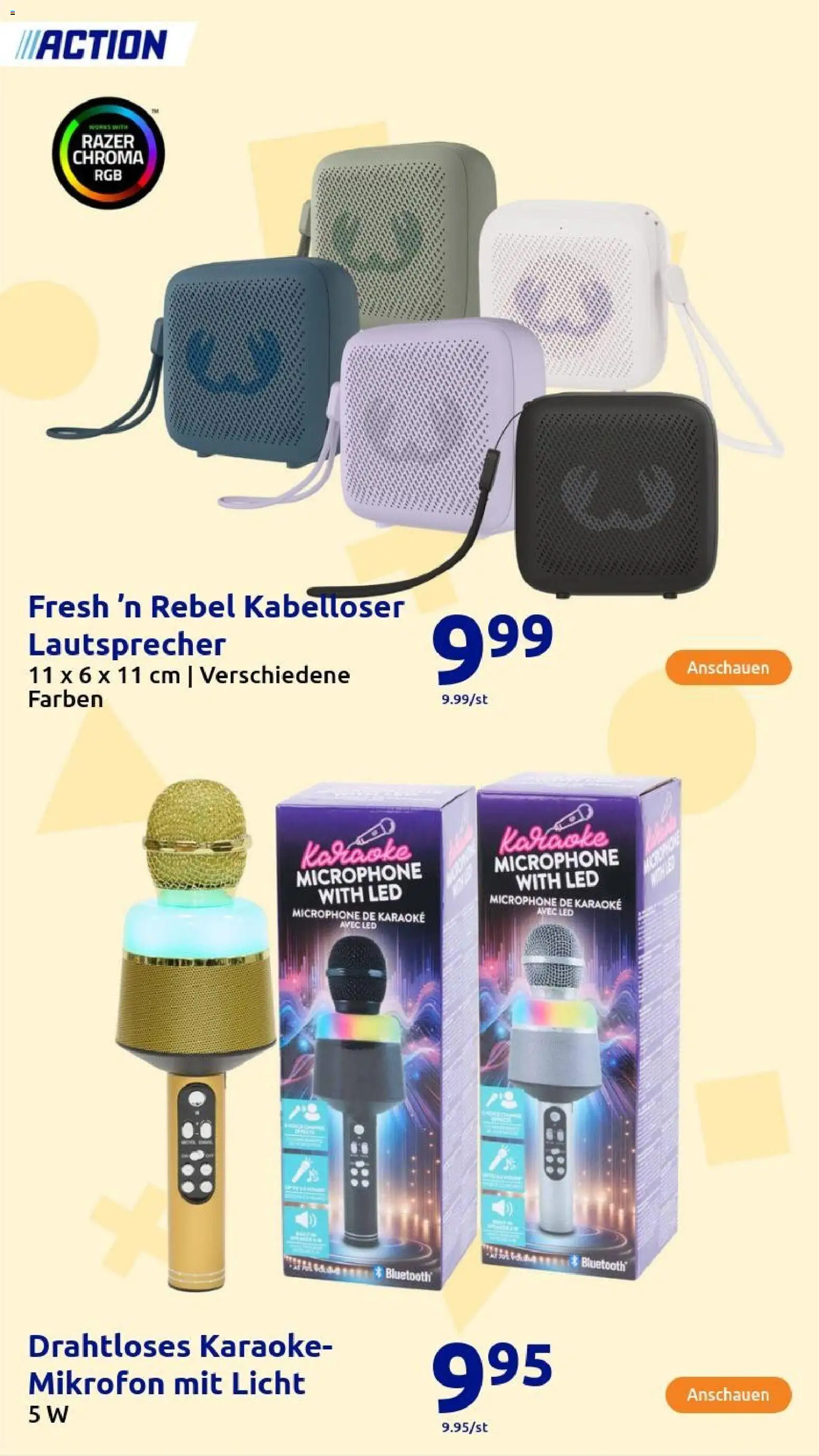 Action Prospekt – gültig ab 12.11.2025 | Seite: 156 | Produkte: Mikrofon, Lautsprecher