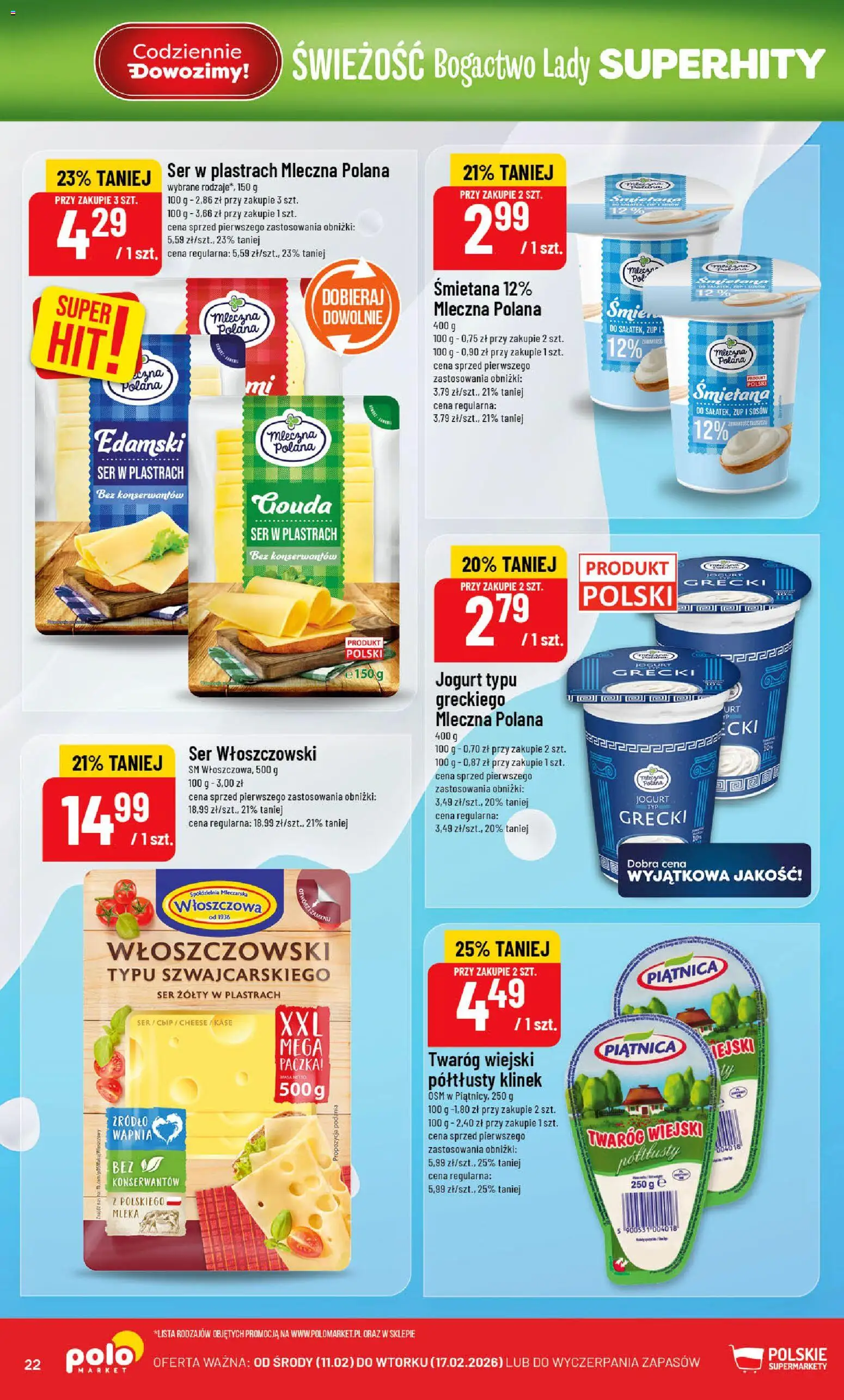 POLOmarket Gazetka od 11.02.2026 | Strona: 22