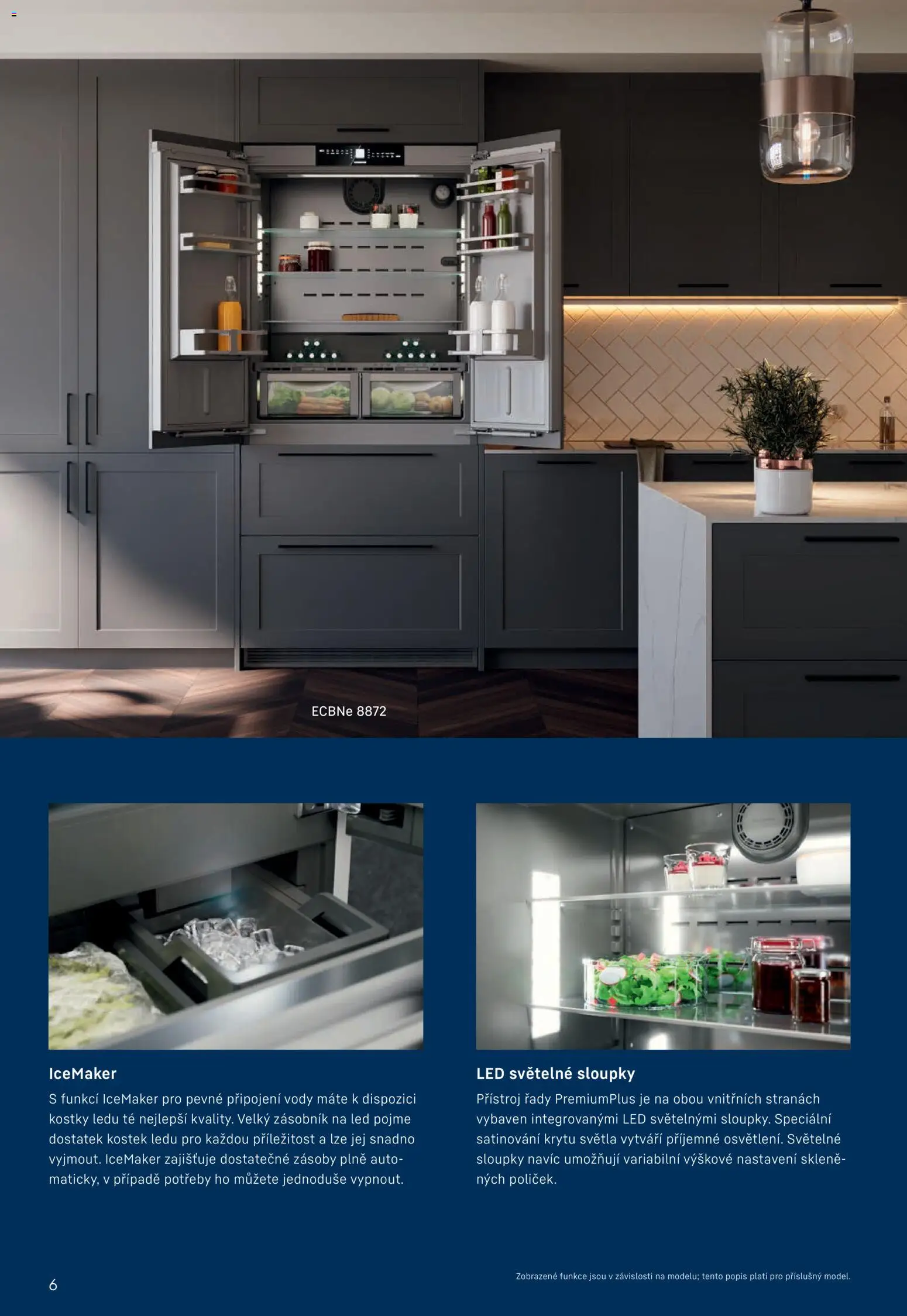 Möbelix leták - Liebherr od 01.10.2025 | Strana: 6 | Produkty: Zásobník, Kostky, Kostky ledu, LED