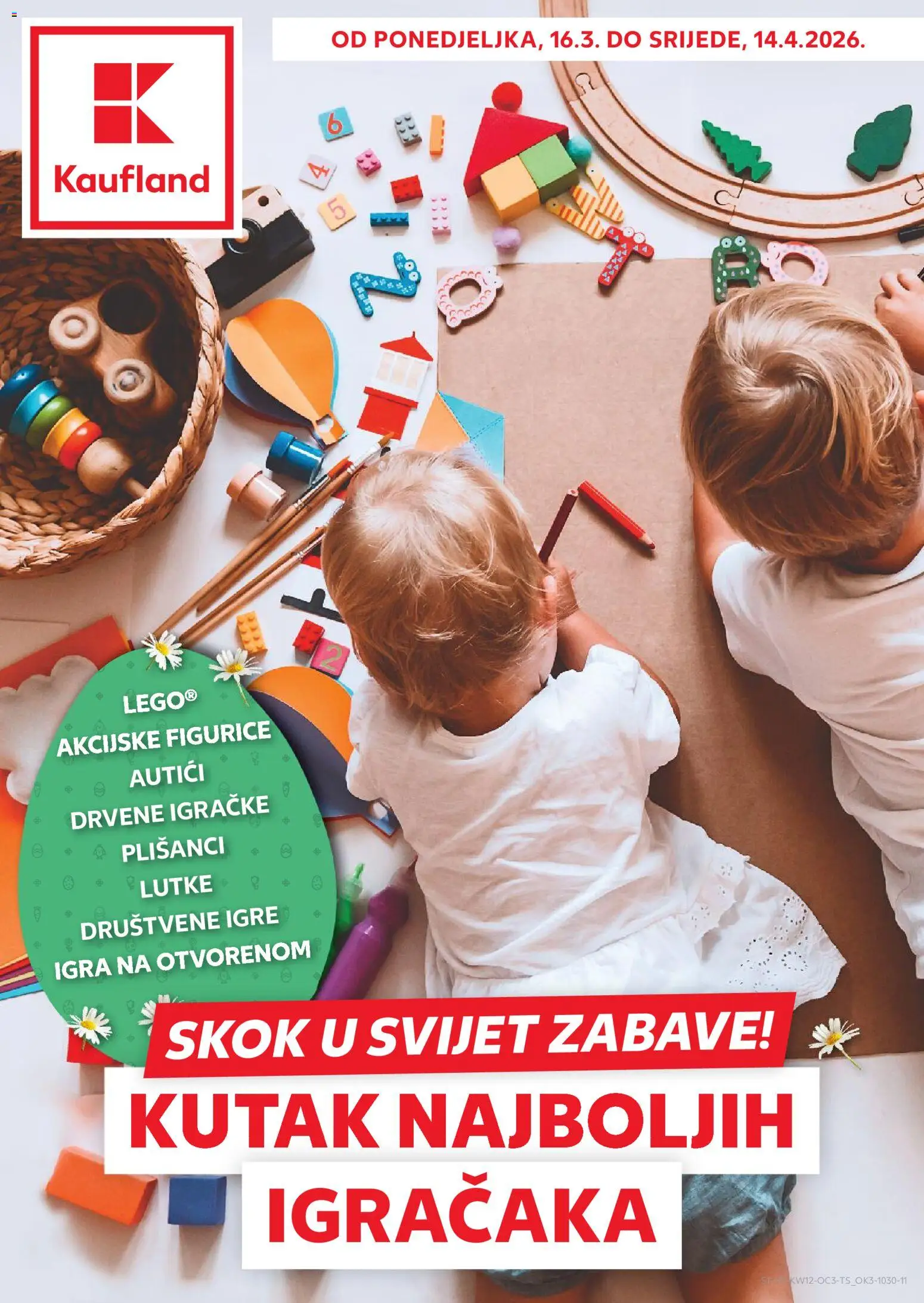 Kaufland katalog | vrijedi od 16.03.2026 | Stranica: 1 | Proizvodi: Lutke, Društvene igre, Igra, Lego