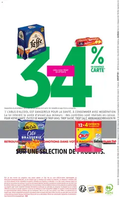 Intermarché - Prévisualisation de Intermarché catalogue semaine 44 valide à partir de 28.10.2025 | Page: 28 | Produits: Four, Friteuse, Bière, Pommes