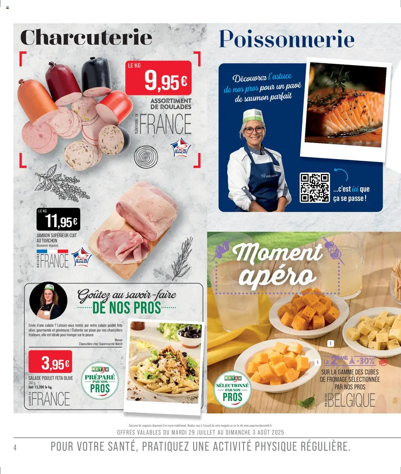  | Page: 4 | Produits: Salade, Torchon, Fromage, Saumon