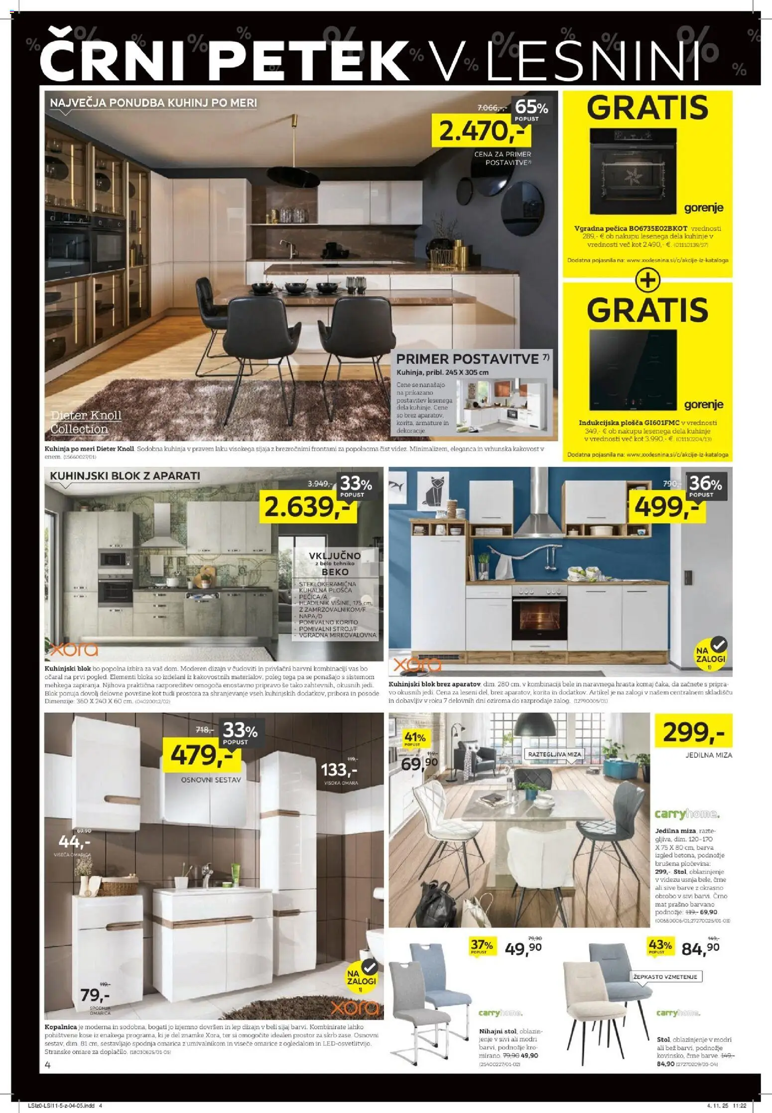 Novi XXXL Lesnina katalog ponudbe – veljaven od 23.11.2025 | Stran: 4