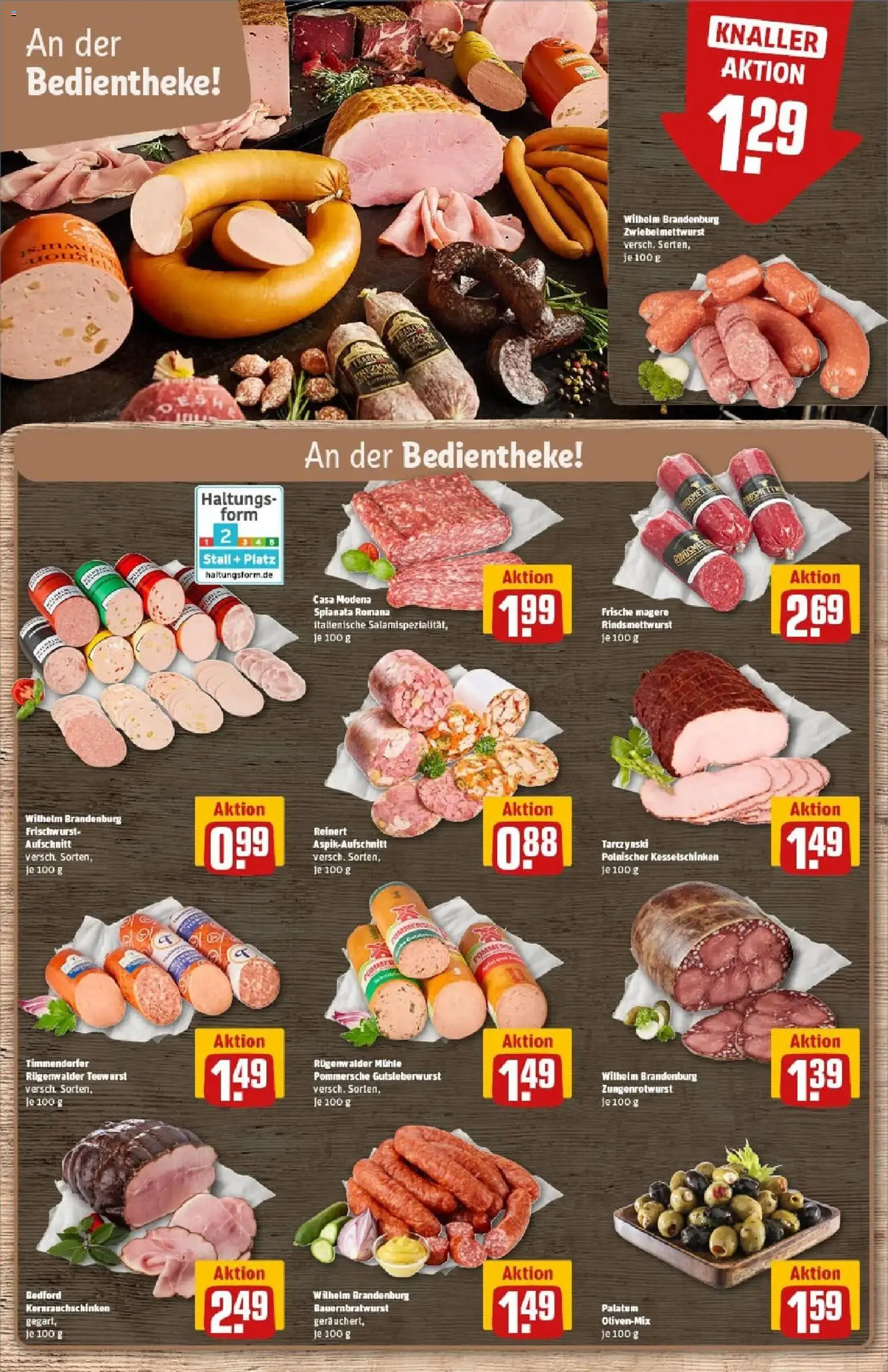 Rewe prospekt Friedrichsdorf	 – gültig ab 11.01.2026 | Seite: 10 | Produkte: Mühle, Salami