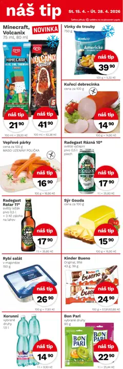 Náhled letáku Konzum leták od 15.04.2026 | Strana: 4