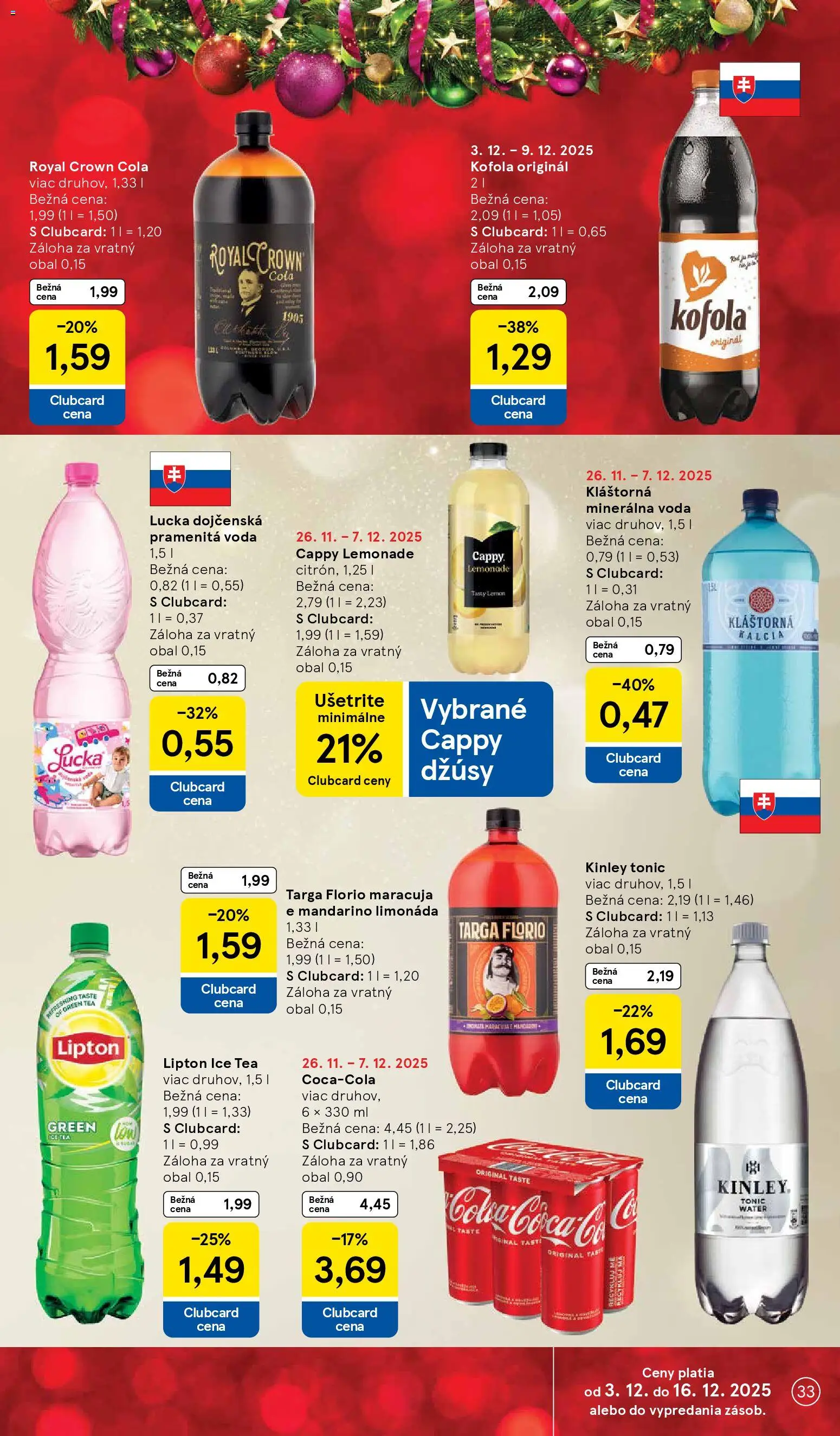 Nové Tesco akcie – leták je platný od 03.12.2025 | Strana: 33
