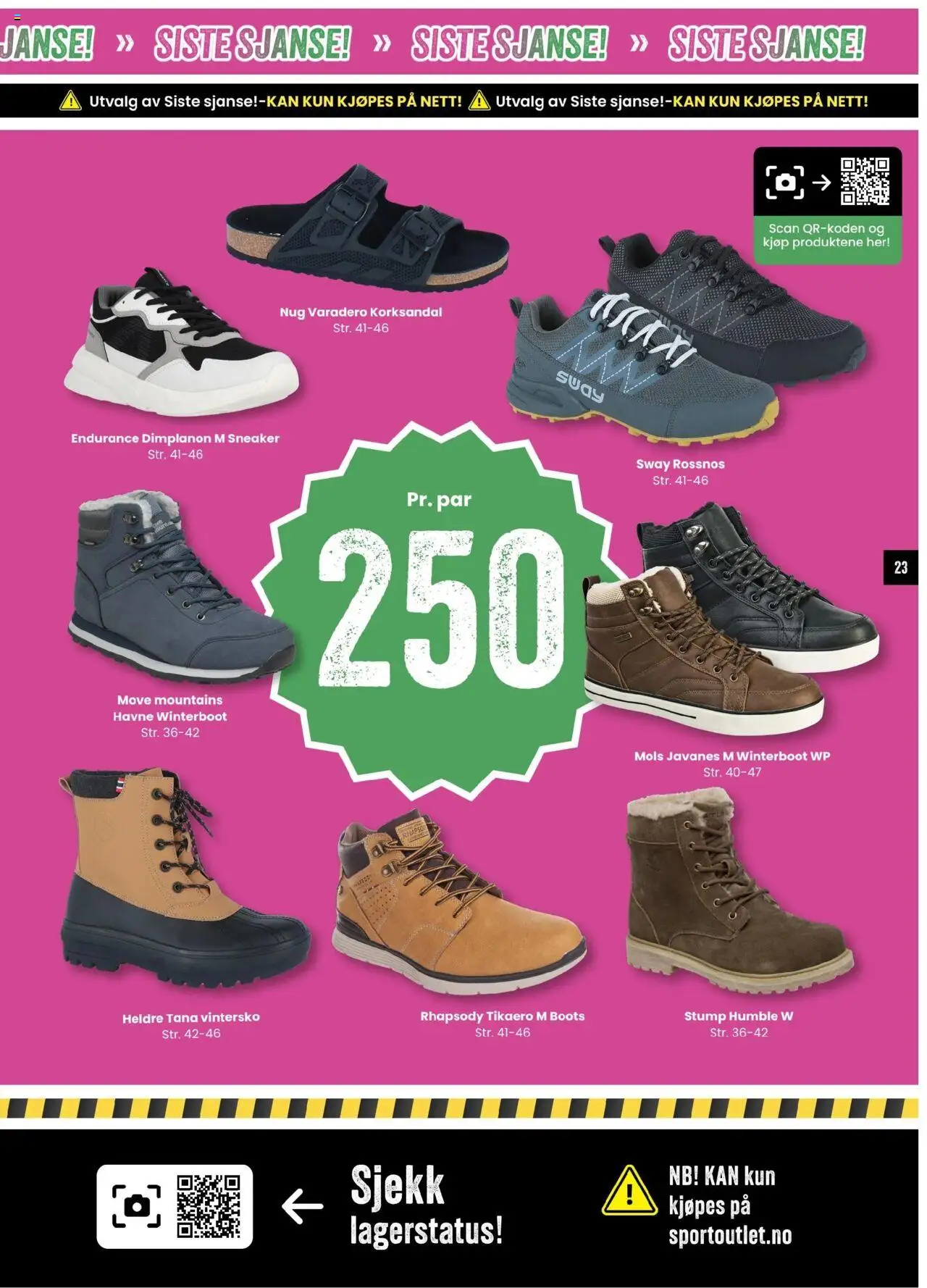  | Side: 23 | Produkter: Boots