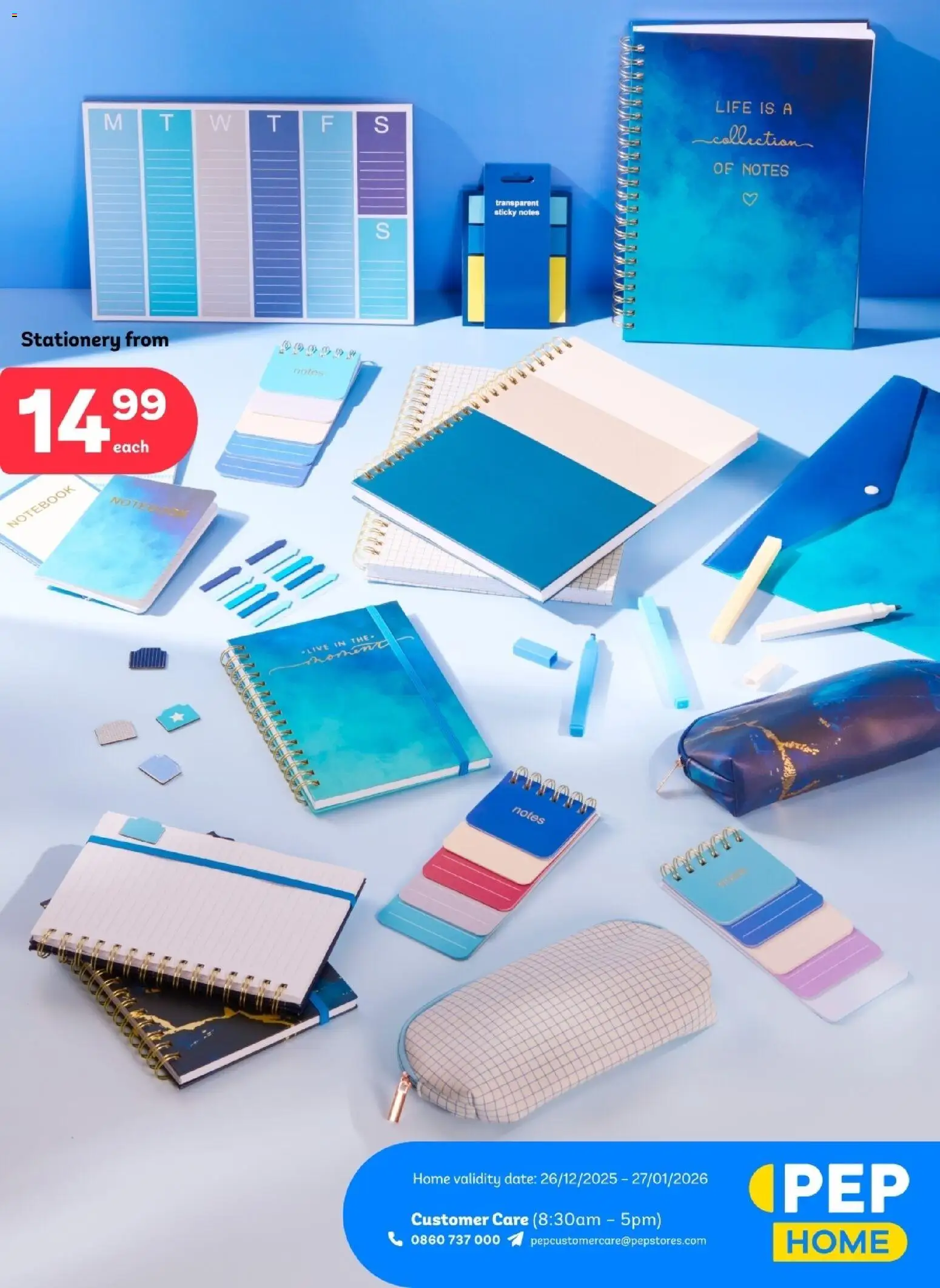 New PEP Stores catalogue – valid from 26.12.2025 | Page: 8 | Products: Notebook