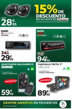 FeuVert folleto │ válido desde el 28.08.2025 | Página: 8 | Productos: Altavoces, Radio, Adaptador, USB