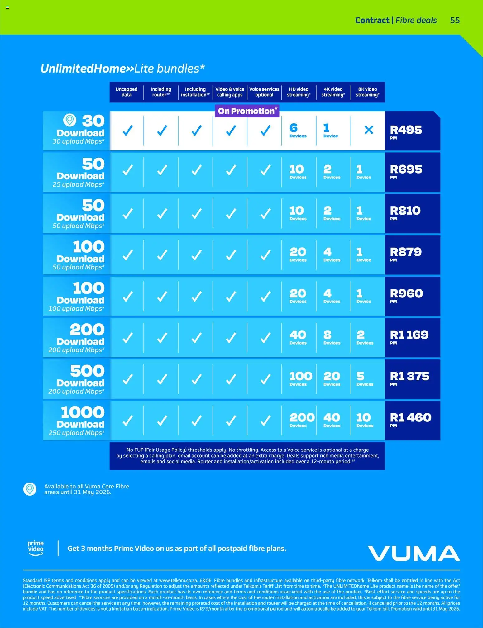 New Telkom catalogue – valid from 01.04.2026 | Page: 53 | Products: Data, Router