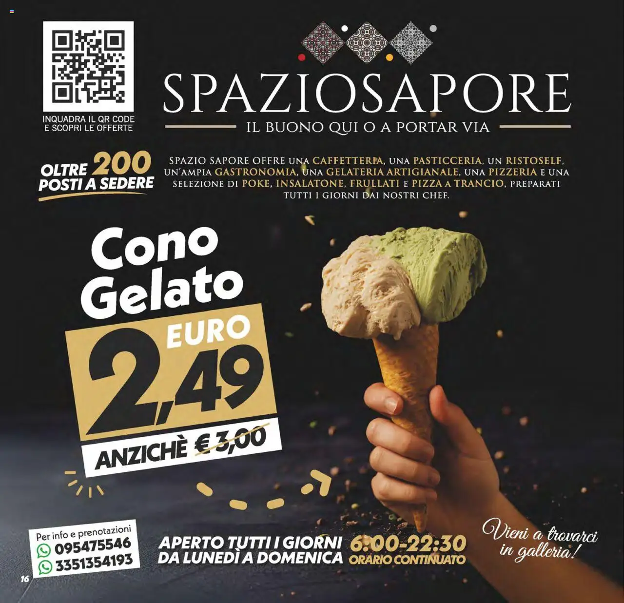 Volantino SuperConveniente del 22.08.2025 | Pagina: 16 | Prodotti: Pizza, Gelato