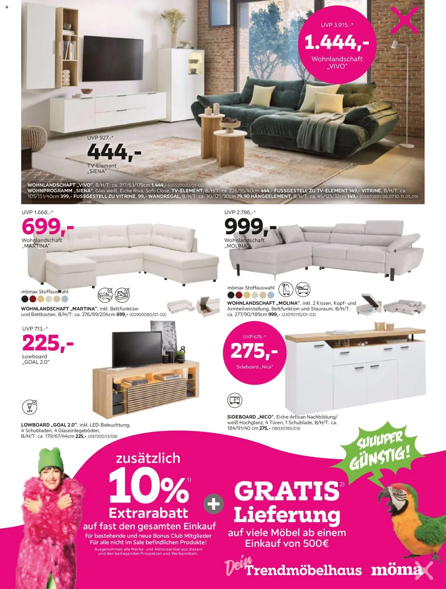 Mömax Prospekt aktuell gültig ab 13.01.2026 | Seite: 7