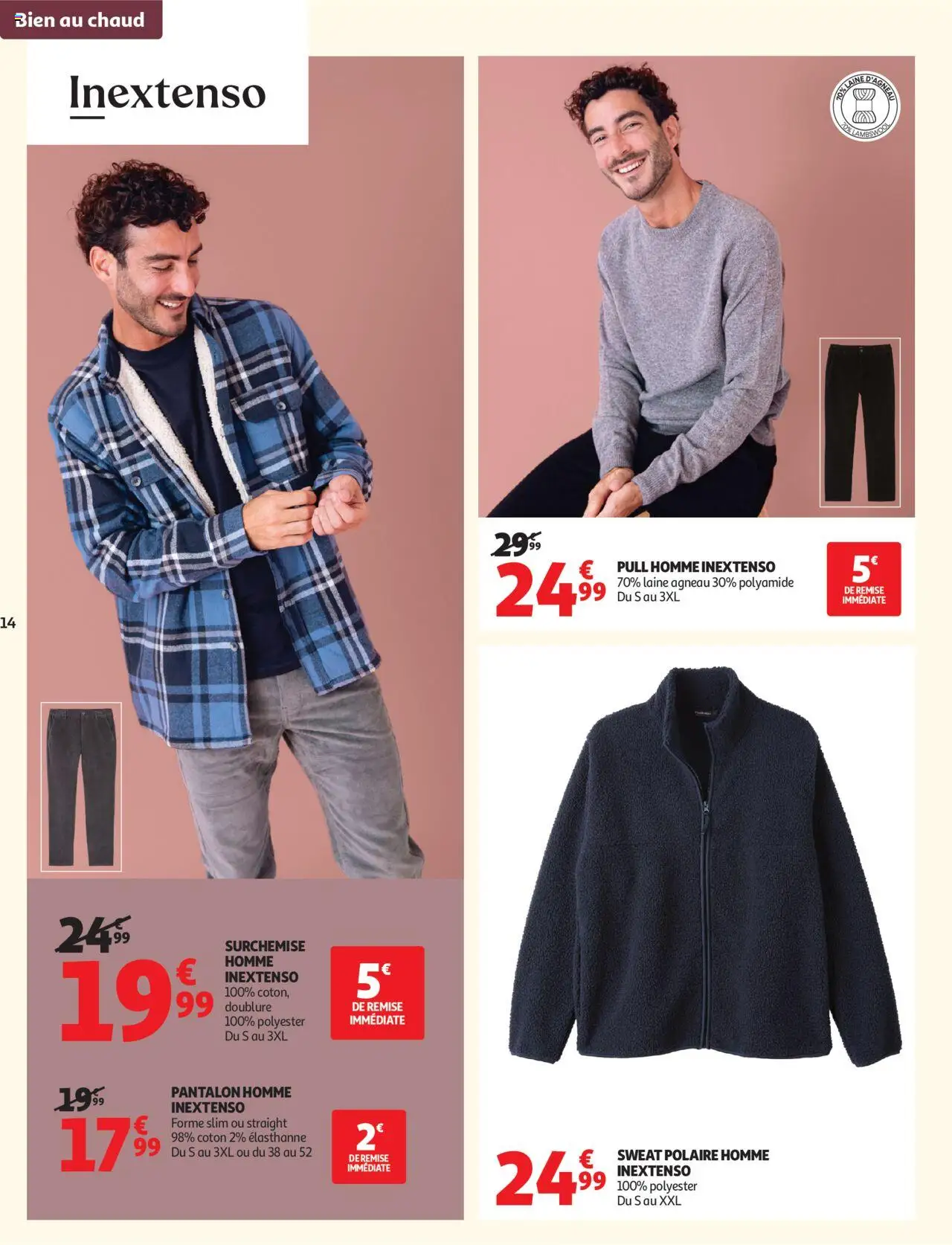 {H1} | Page: 14 | Produits: Coton, Agneau, Pull, Pantalon