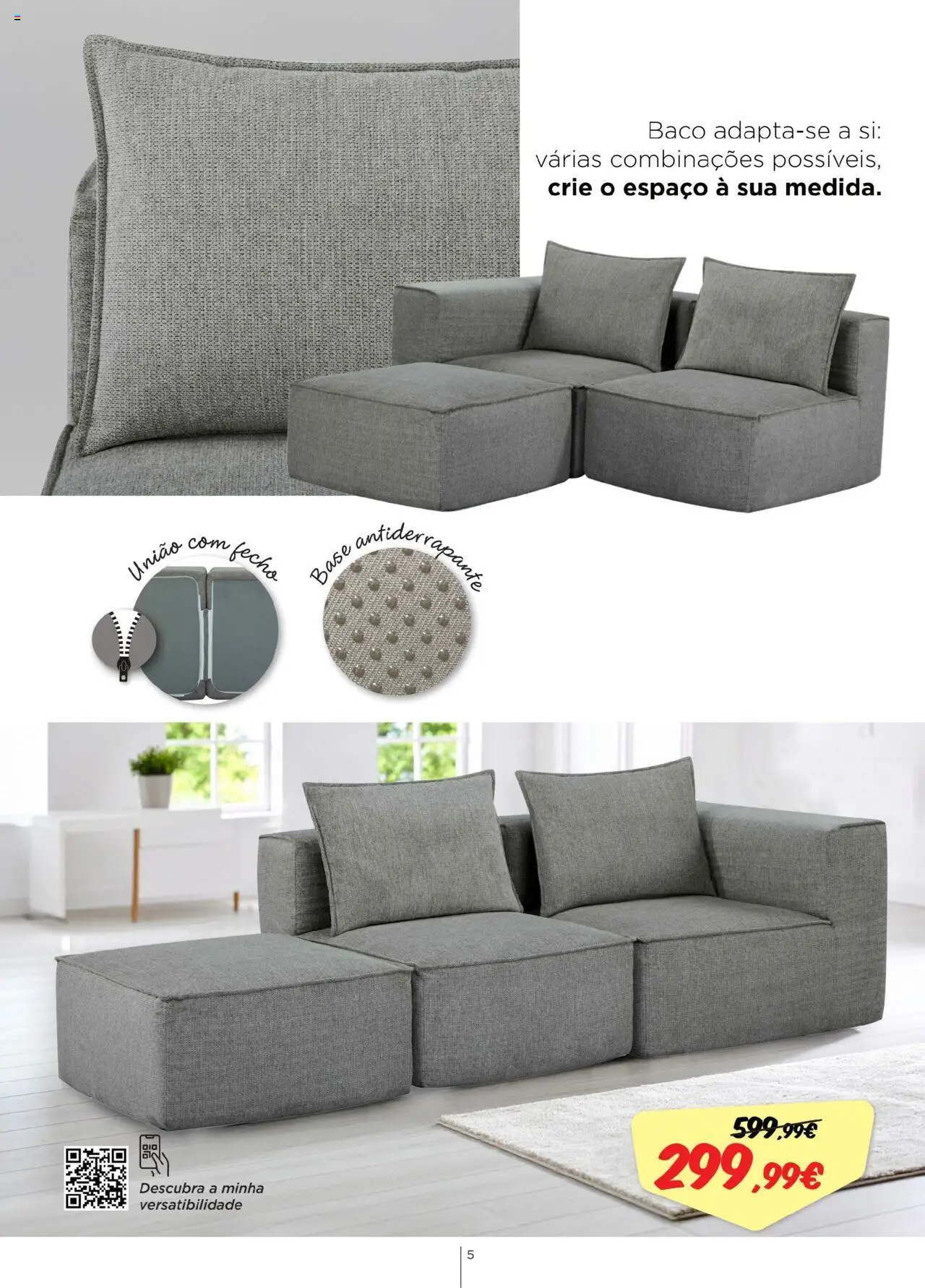 Espaço Casa - Catálogo Kaliási - Sofás Camas │ válido de 21.07.2025 | Página: 5 | Produtos: Base