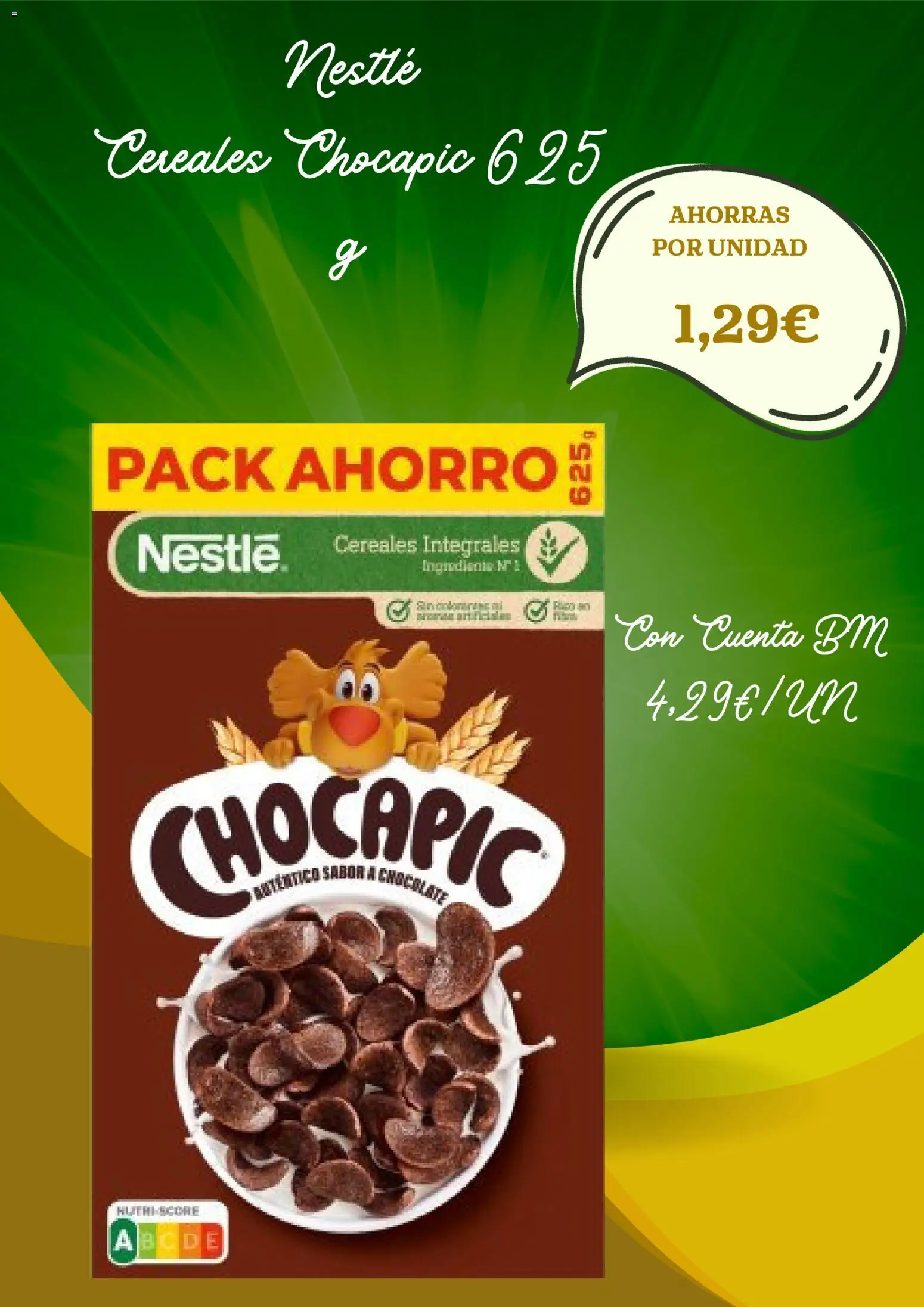 BM Supermercados folleto │ válido desde el 25.03.2026 | Página: 3 | Productos: Chocolate, Cereales