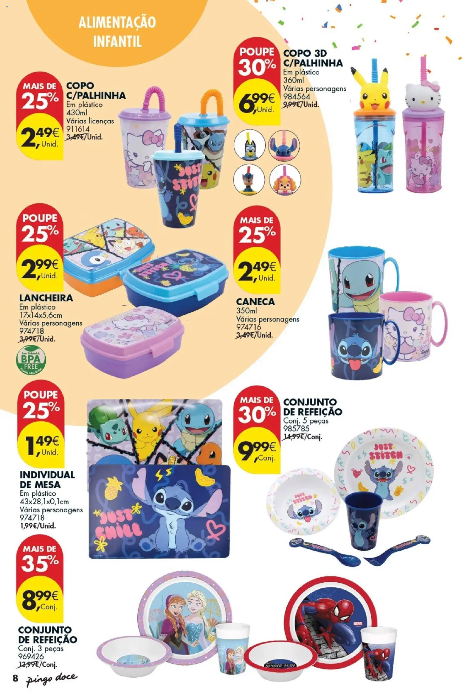 Pingo Doce - Bazar Kids │ válido de 17.02.2026 | Página: 8 | Produtos: Caneca, Mesa