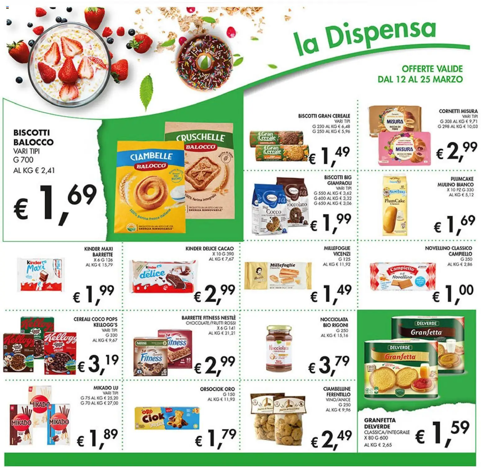Volantino Coal del 12.03.2026 | Pagina: 16 | Prodotti: Biscotti, Farina, Plumcake, Cacao