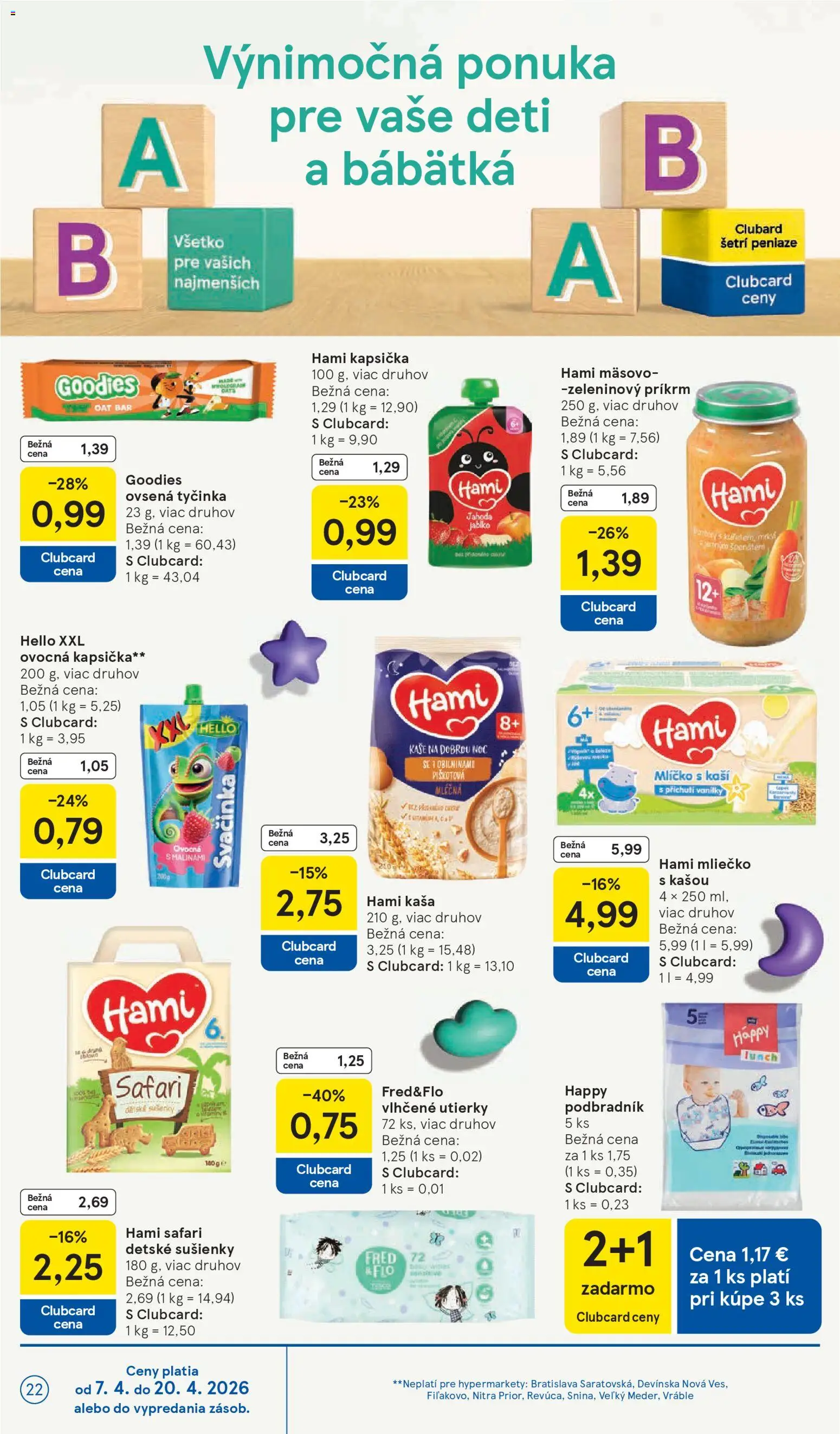 Nové Tesco akcie – leták je platný od 08.04.2026 | Strana: 22