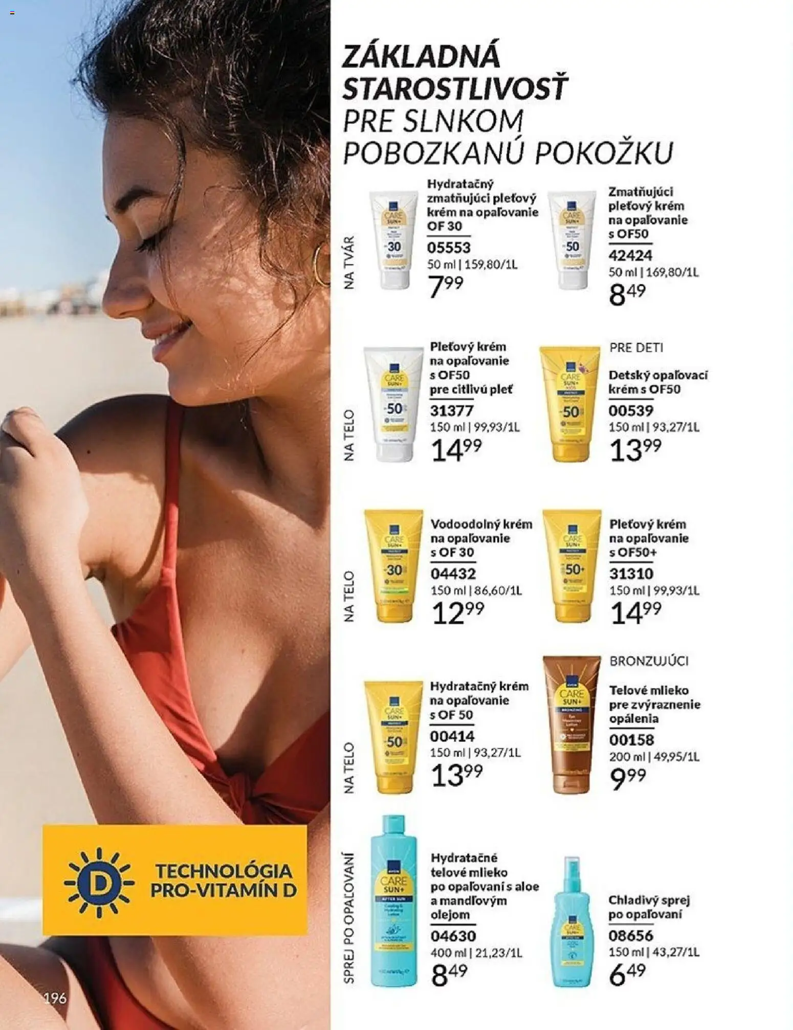 Nové Avon akcie – leták je platný od 01.11.2025 | Strana: 196 | Produkty: Mlieko, Telové mlieko, Krém