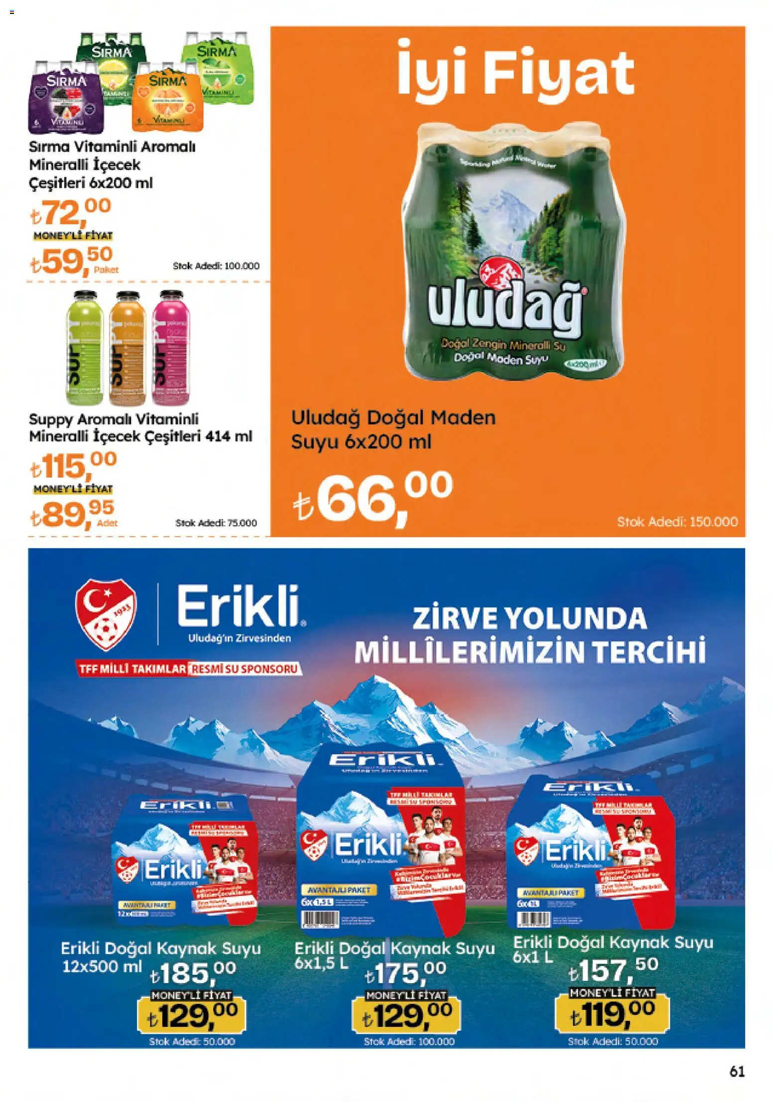 Migros Katalog - 5M Migroskop Dijital - 26.03.2026 tarihinden itibaren geçerlidir | Sayfa: 61 | Ürünler: Su