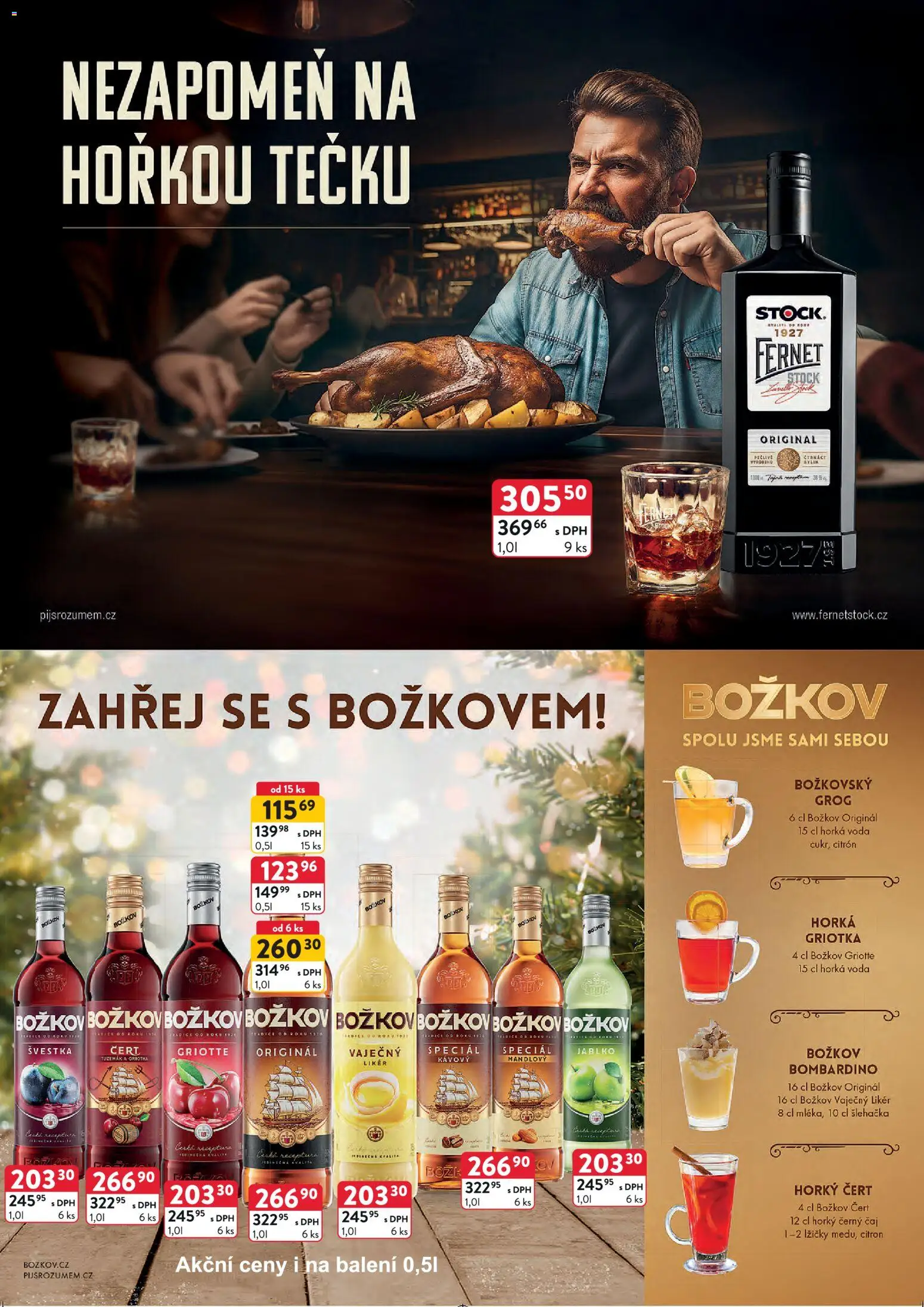 Astur & Qanto - Leták - Velkoobchod 11/2025 od 01.11.2025 | Strana: 17 | Produkty: Fernet, Citron, Božkov originál, Tuzemák