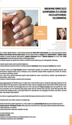 Crystal Nails Oktatási kézikönyv 2025 TÉL - amely érvényes a következő dátumtól: 01.12.2025 | Oldal: 35 | Termékek: Keverő, Ecset