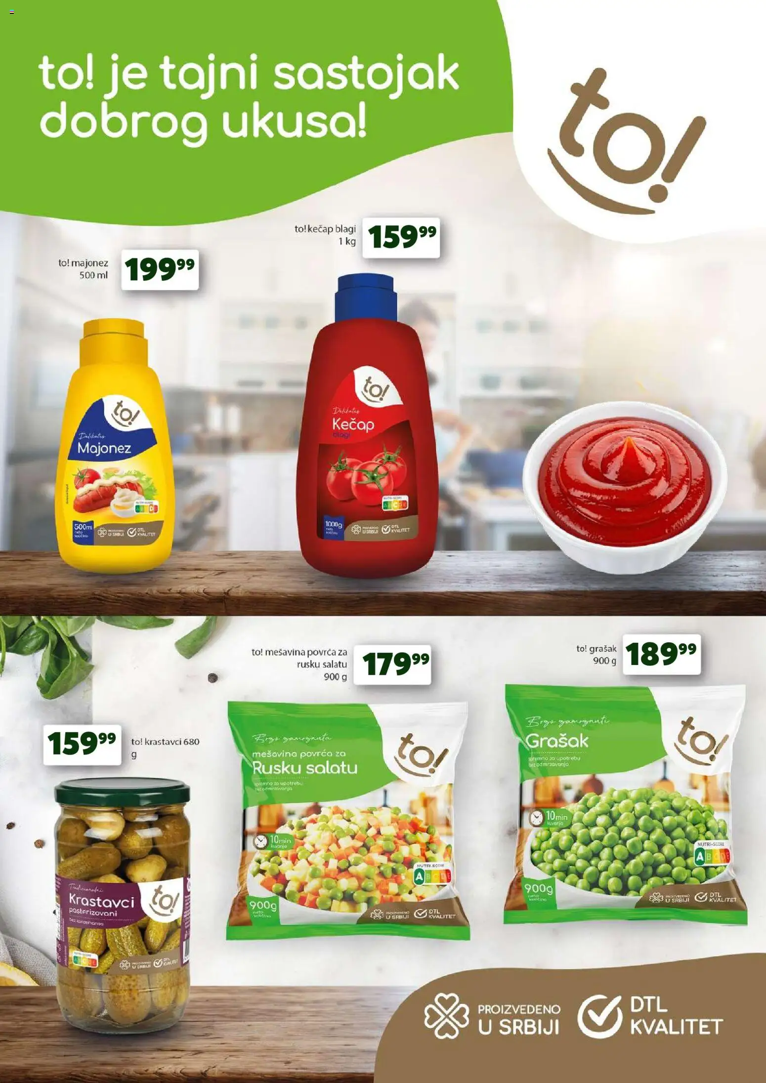 Tekijanka katalog - važi od 08.04.2026 | Strana: 2 | Proizvode: Majonez, Kečap, Krastavci, Grašak