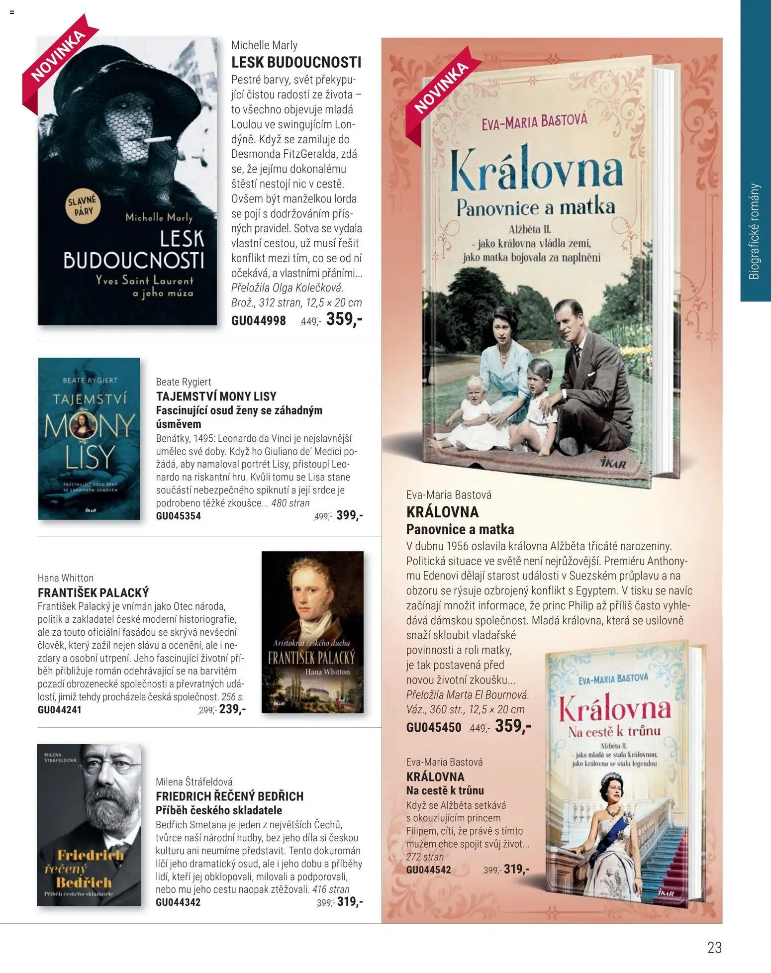 Knižní klub leták od 01.11.2025 | Strana: 23 | Produkty: Smetana