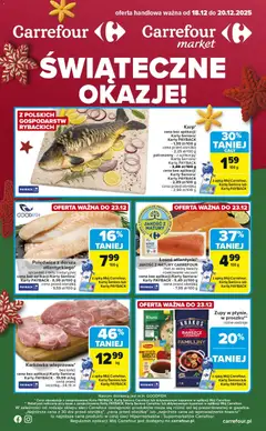 Pogląd oferty "Carrefour Gazetka - Świąteczne okazje" - ważna od 18.12.2025