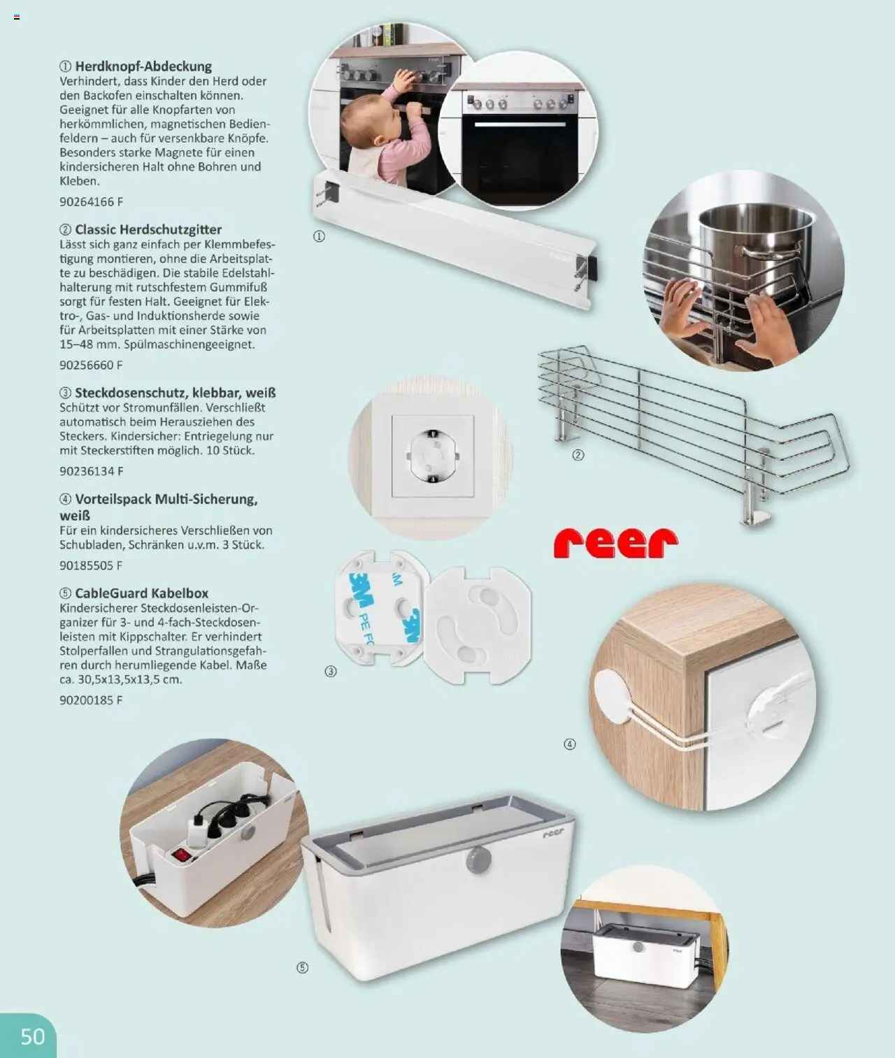 Vedes - Babykatalog - gültig ab dem 01.07.2025 | Seite: 50 | Produkte: Herd, Backofen